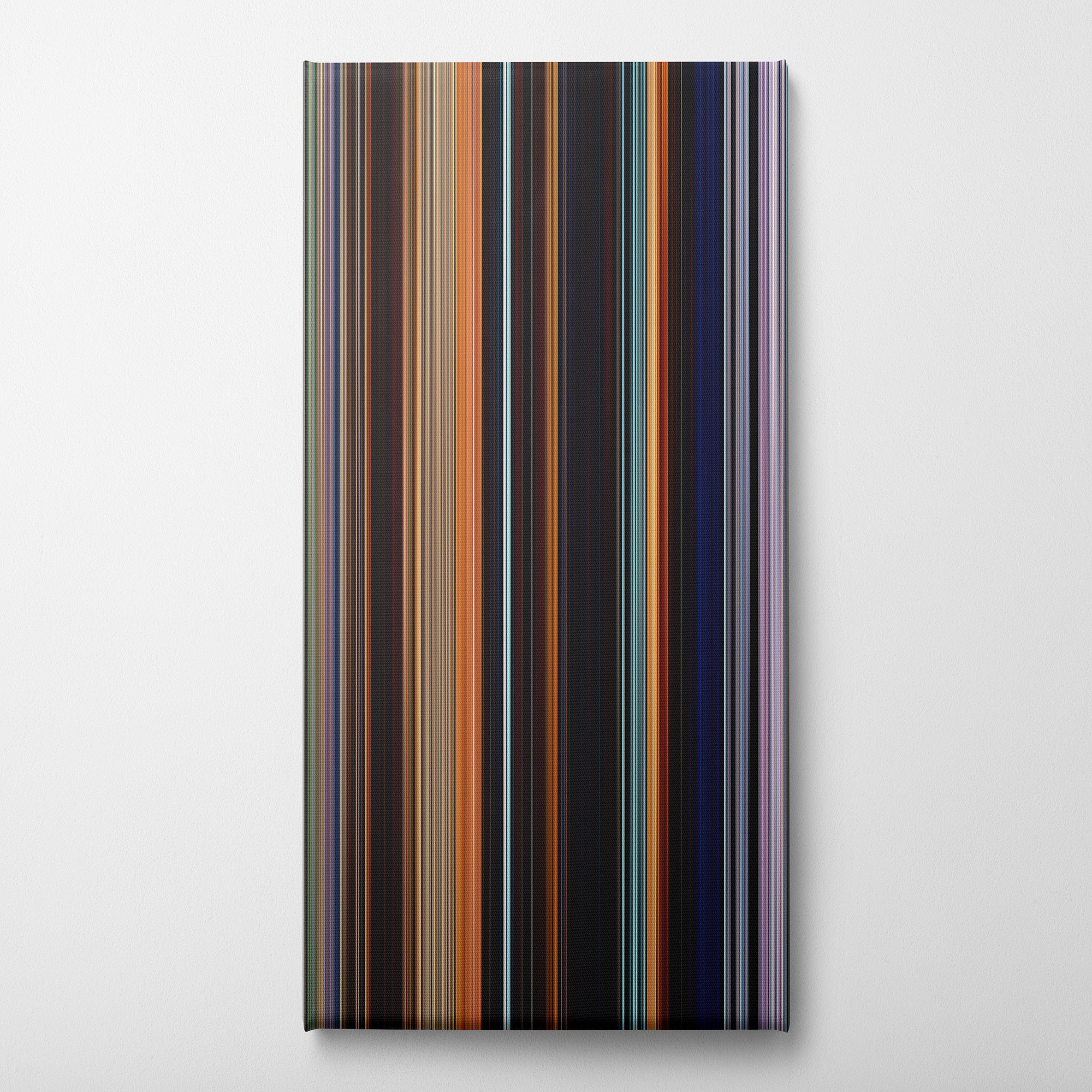 Crouching Tiger, Hidden Dragon - Sword of Destiny (2016) CineSpectrum Color Spectrum Canvas Print - Vertical on Wall