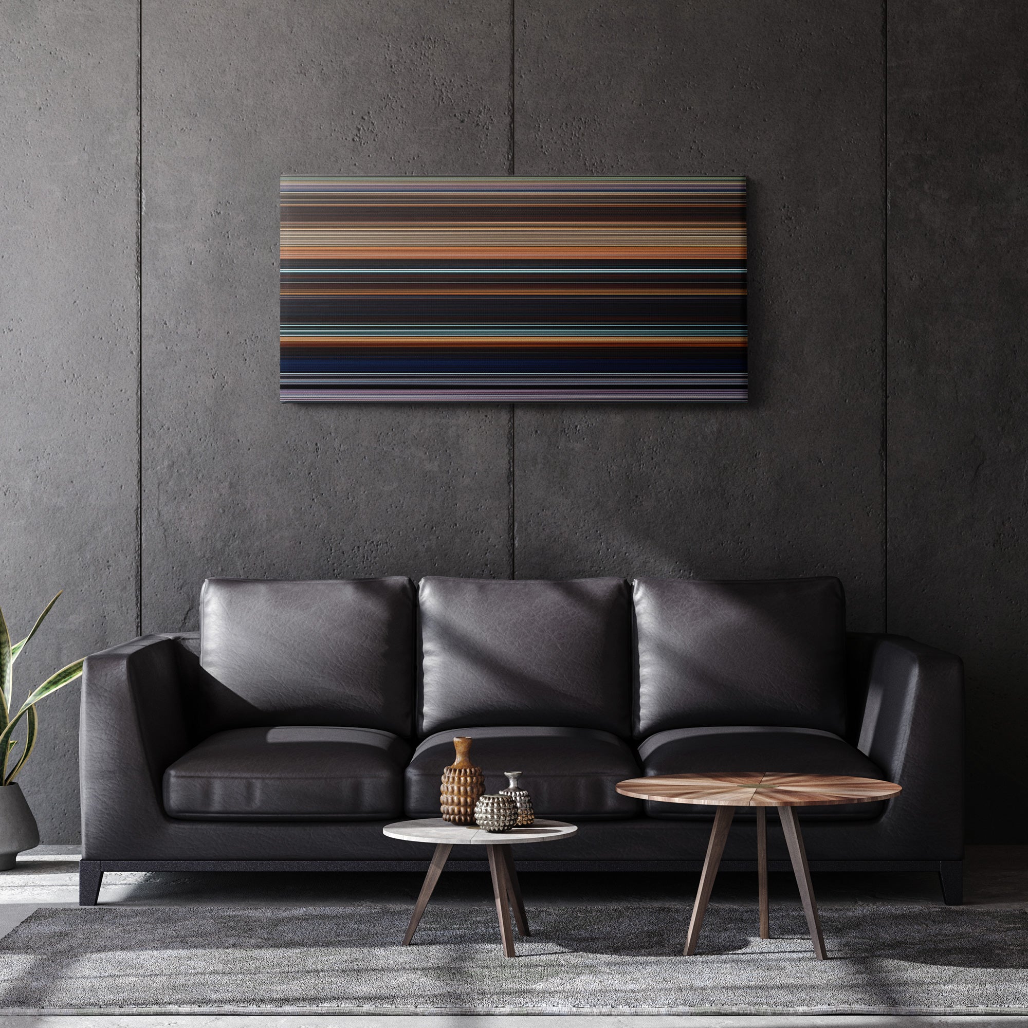 Crouching Tiger, Hidden Dragon - Sword of Destiny (2016) CineSpectrum Color Spectrum Canvas Print - Hanging Horizontal on Wall in Room