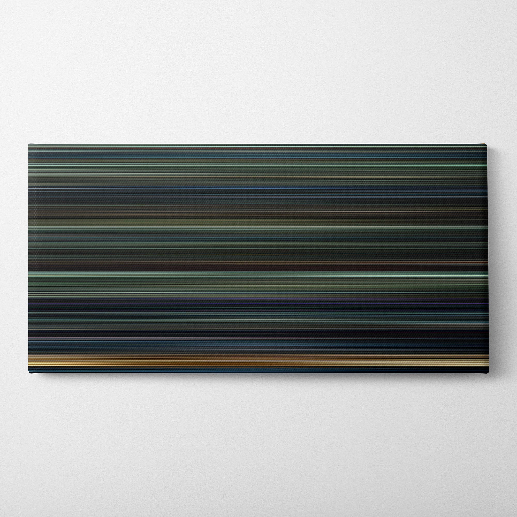Dark Shadows (2012) CineSpectrum Color Spectrum Canvas Print - Horizontal on Wall