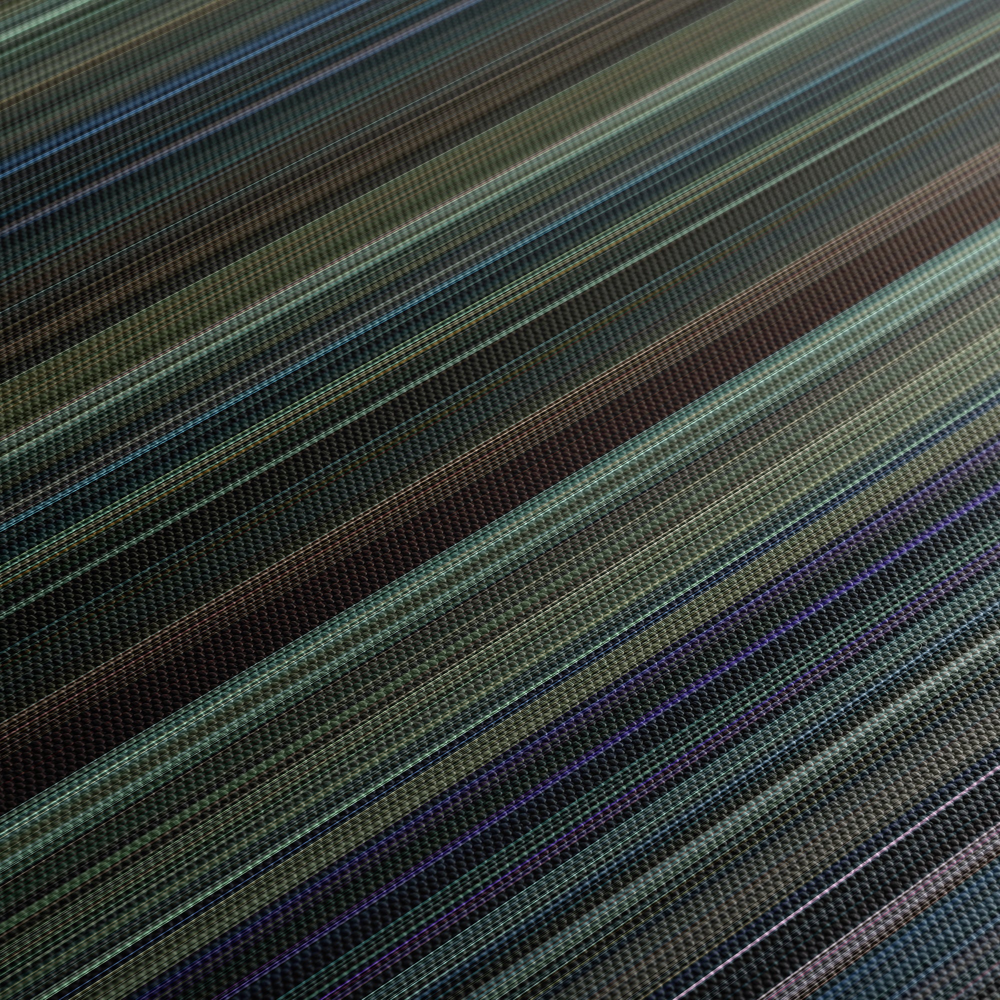 Dark Shadows (2012) CineSpectrum Color Spectrum Canvas Print - Close Up of Middle of Print