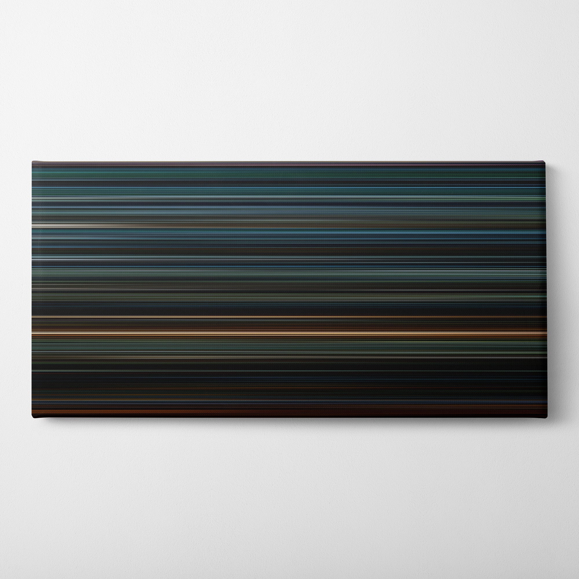 Dawn of the Planet of the Apes (2014) CineSpectrum Color Spectrum Canvas Print - Horizontal on Wall