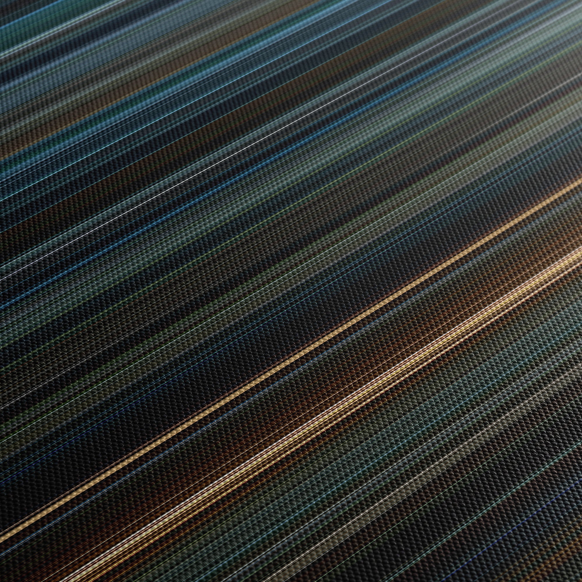 Dawn of the Planet of the Apes (2014) CineSpectrum Color Spectrum Canvas Print - Close Up of Middle of Print