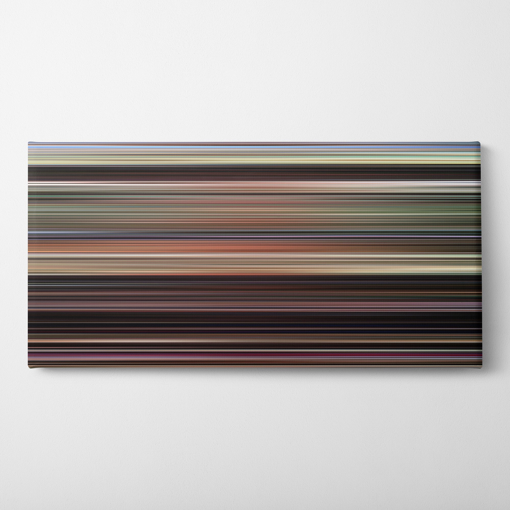 Day of the Dead (1985) CineSpectrum Color Spectrum Canvas Print - Horizontal on Wall