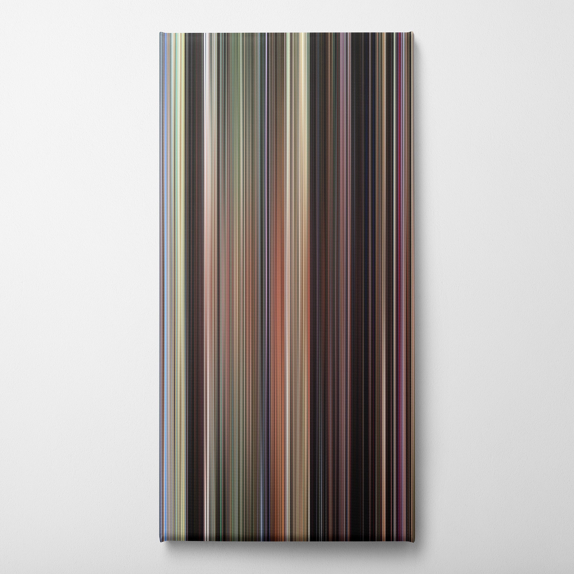 Day of the Dead (1985) CineSpectrum Color Spectrum Canvas Print - Vertical on Wall
