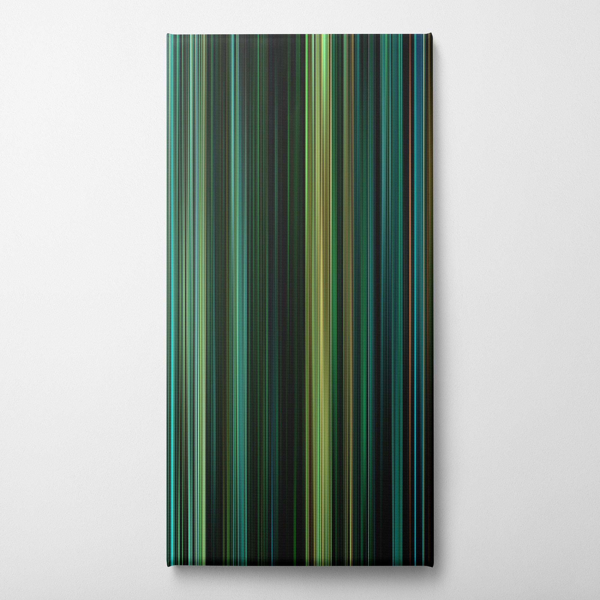 Days of Being Wild (1990) CineSpectrum Color Spectrum Canvas Print - Vertical on Wall