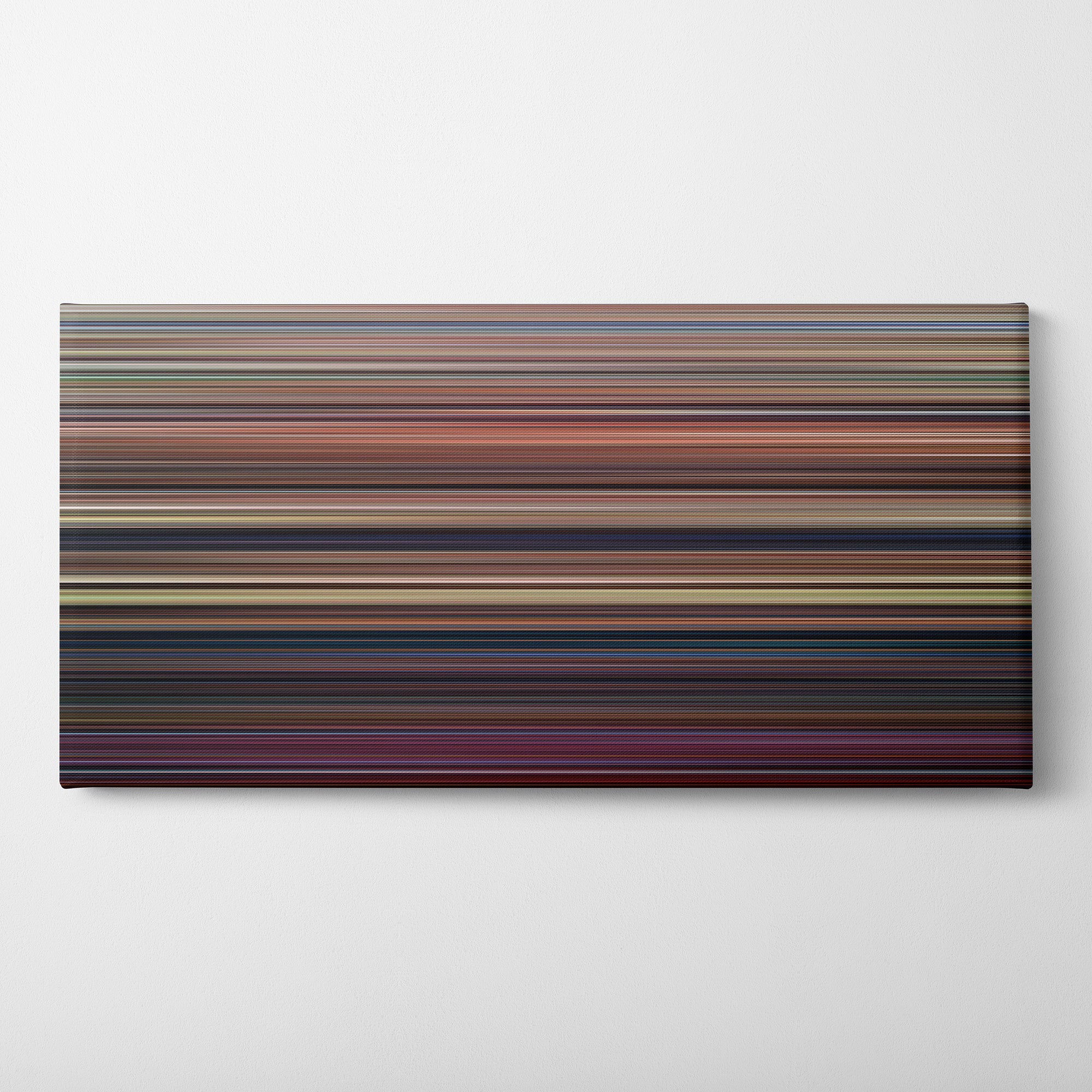 Dead Alive (1992) CineSpectrum Color Spectrum Canvas Print - Horizontal on Wall