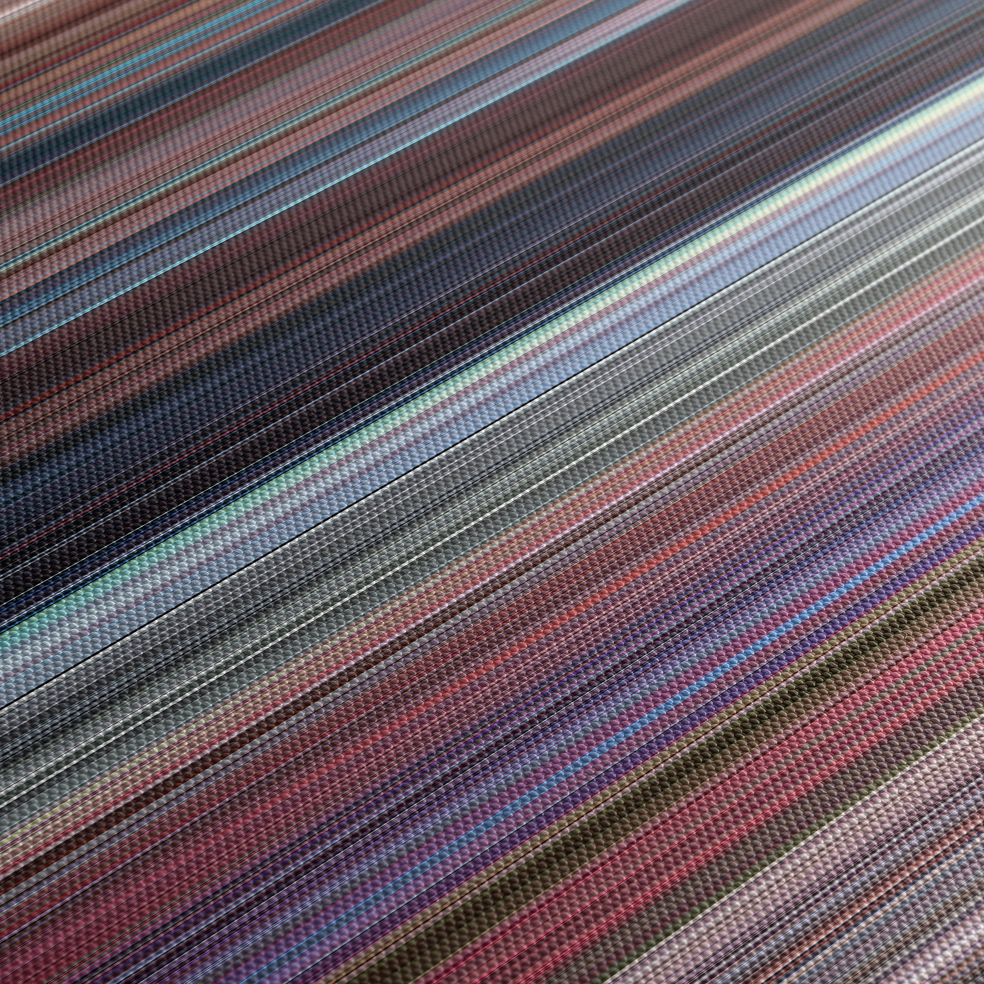 Death Proof (2007) CineSpectrum Color Spectrum Canvas Print - Close Up of Middle of Print