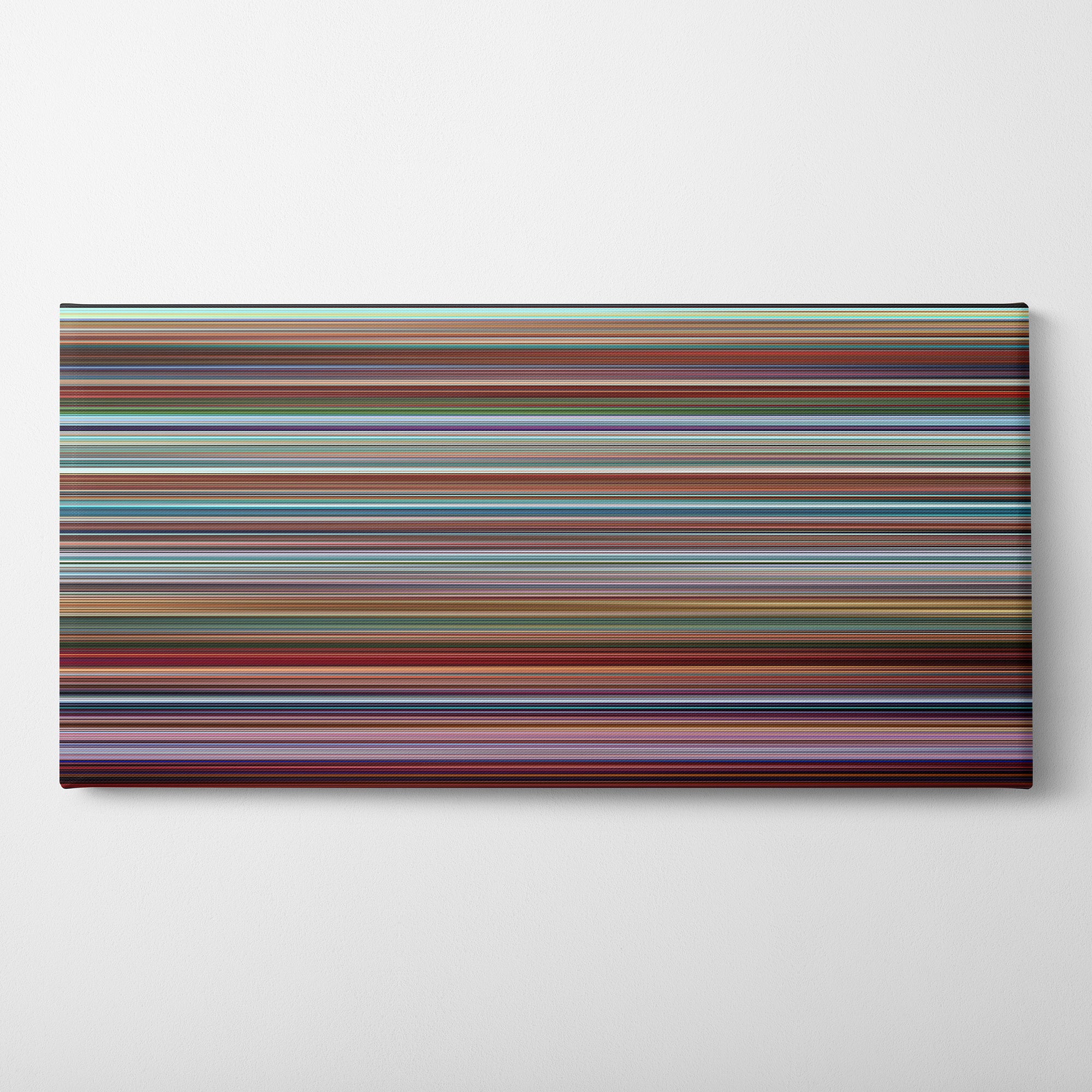 Despicable Me (2010) CineSpectrum Color Spectrum Canvas Print - Horizontal on Wall