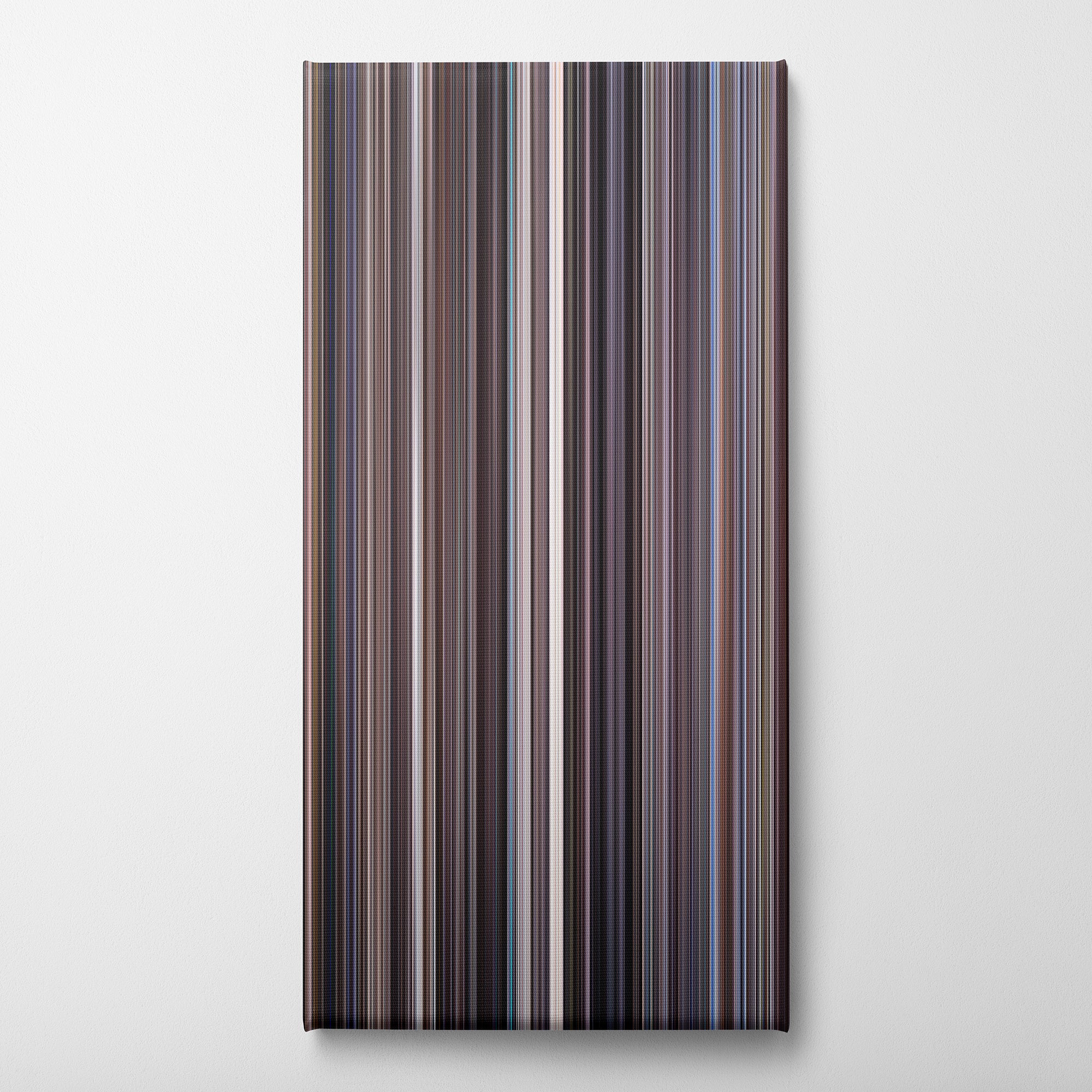 Diamonds Are Forever (1971) CineSpectrum Color Spectrum Canvas Print - Vertical on Wall