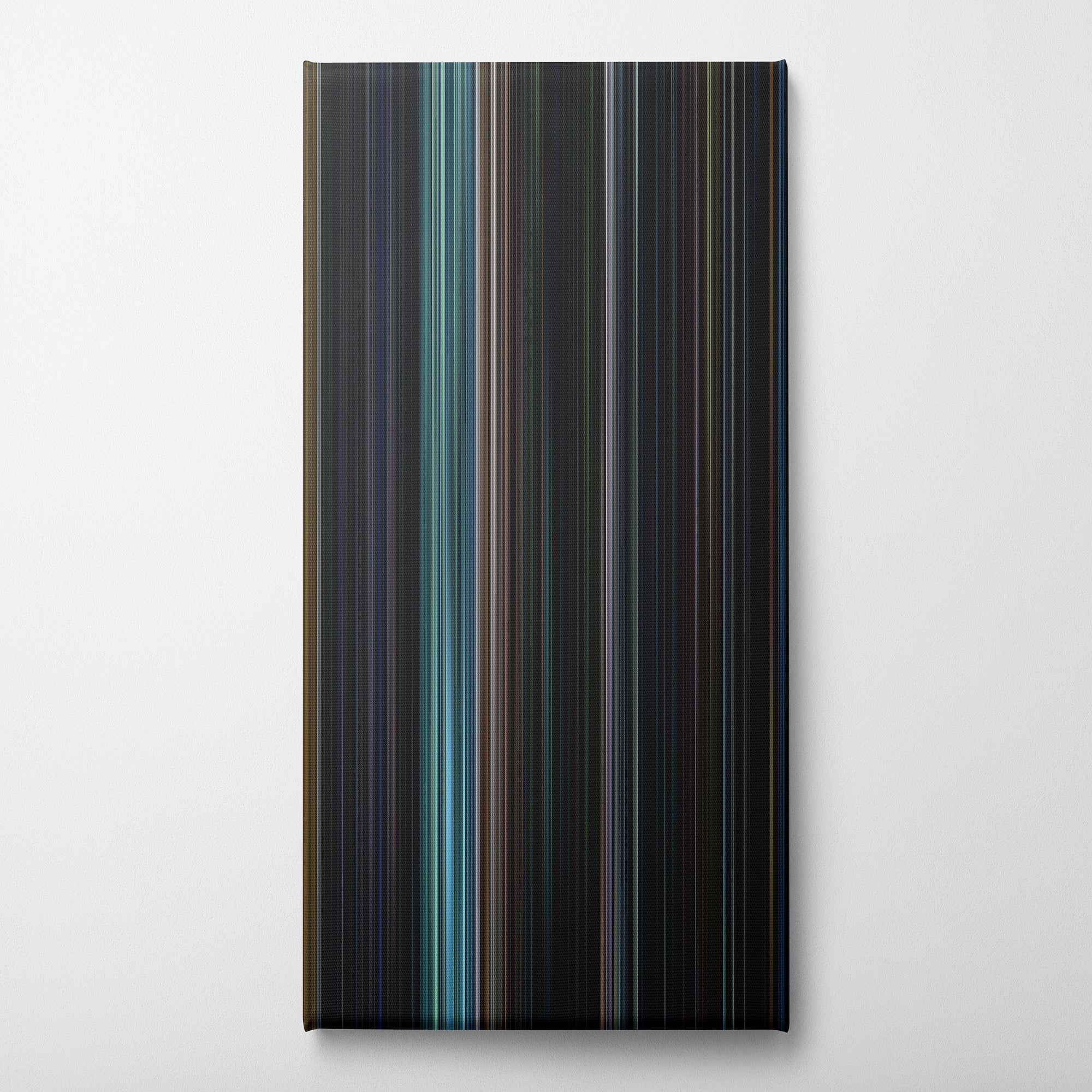 Diary Of The Dead (2007) CineSpectrum Color Spectrum Canvas Print - Vertical on Wall
