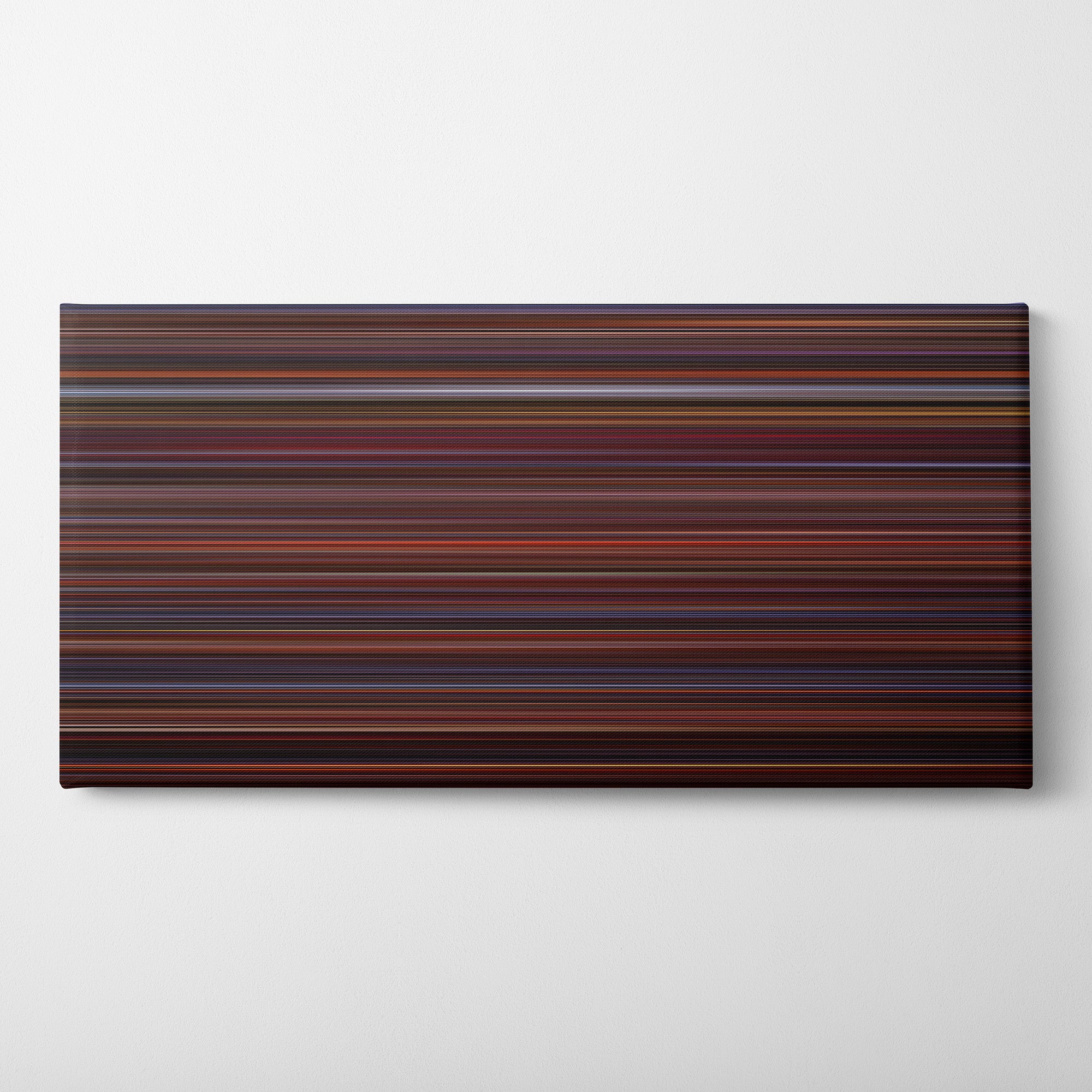 Die Hard 2 (1990) CineSpectrum Color Spectrum Canvas Print - Horizontal on Wall