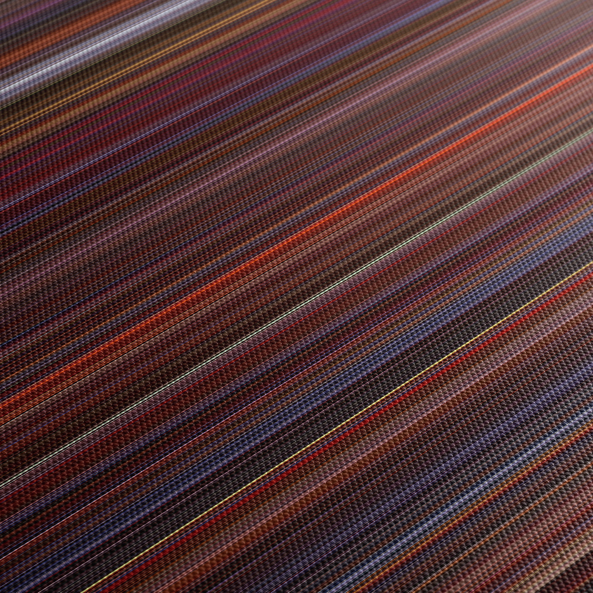 Die Hard 2 (1990) CineSpectrum Color Spectrum Canvas Print - Close Up of Middle of Print