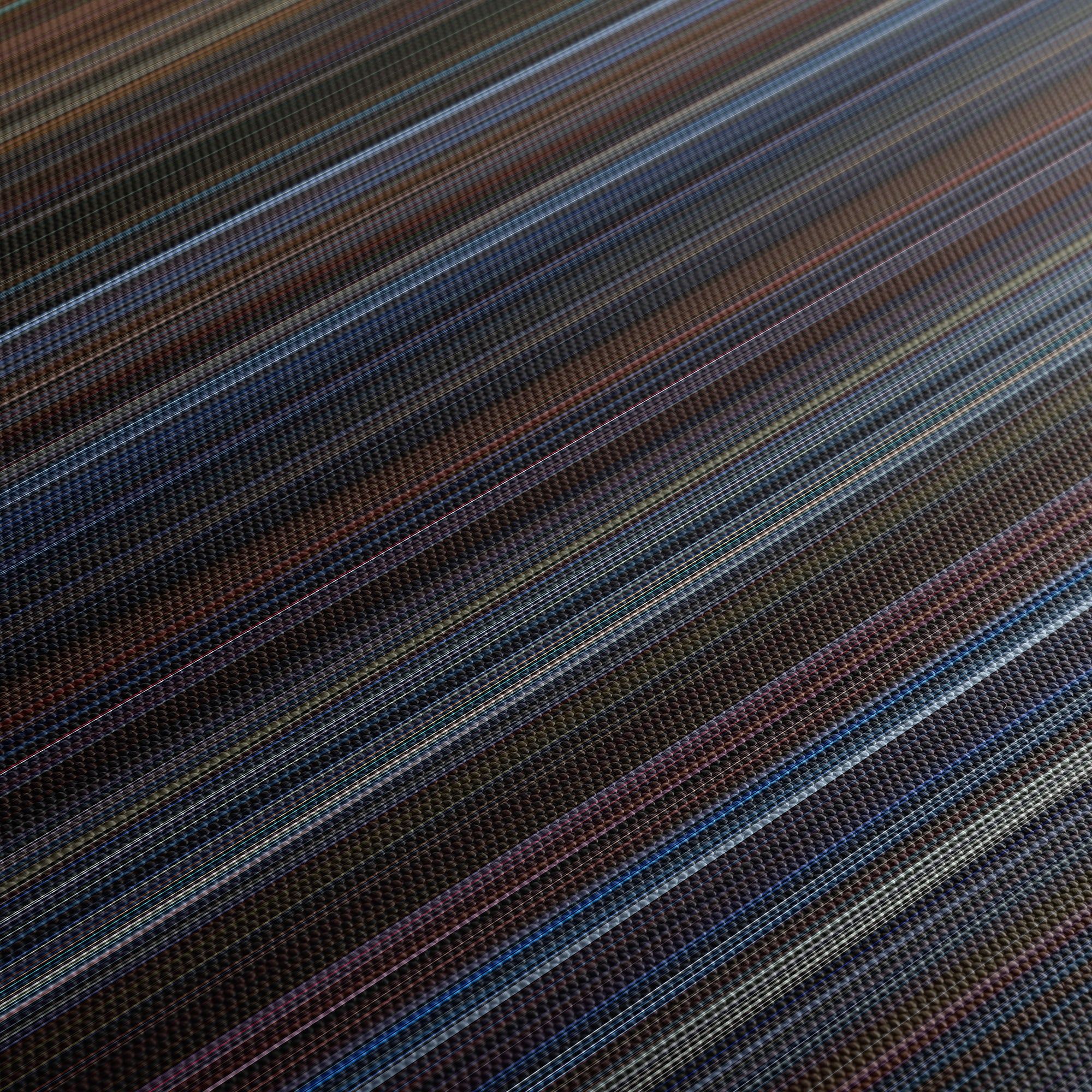 Die Hard (1988) CineSpectrum Color Spectrum Canvas Print - Close Up of Middle of Print