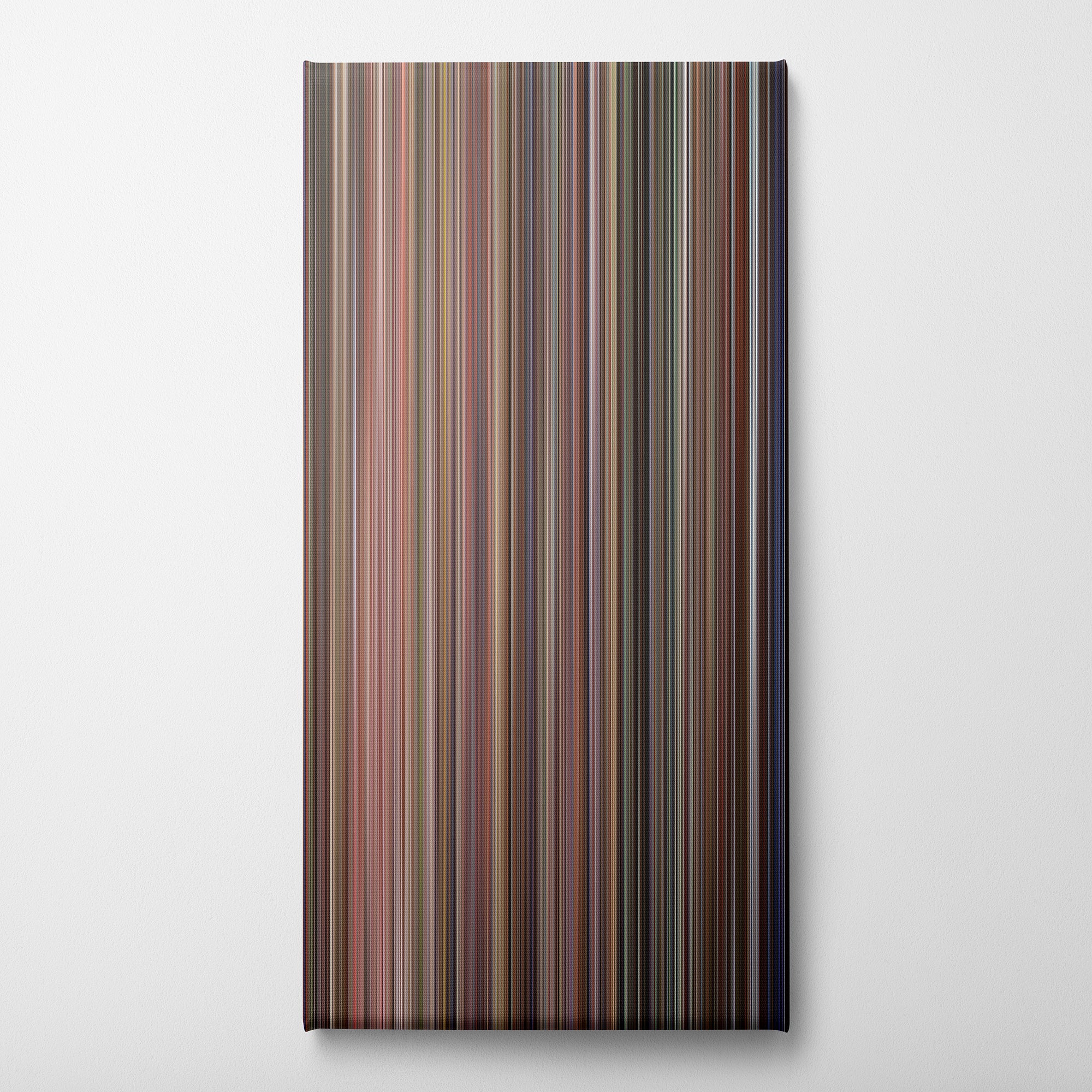 Die Hard with a Vengeance (1995) CineSpectrum Color Spectrum Canvas Print - Vertical on Wall