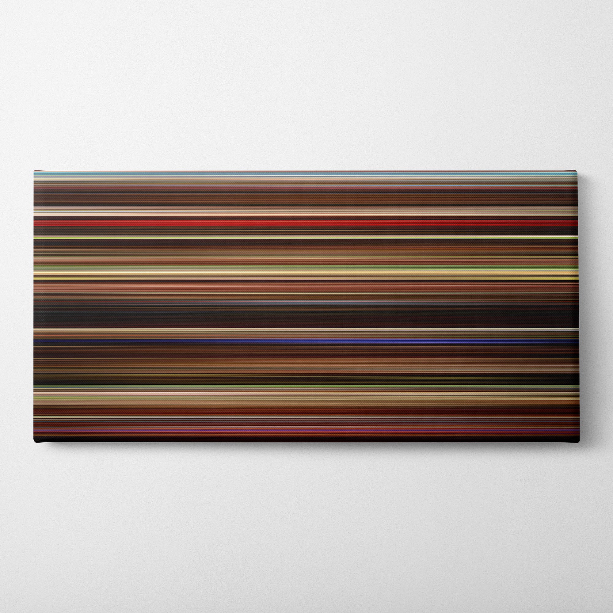 Dirty Dancing (2017) CineSpectrum Color Spectrum Canvas Print - Horizontal on Wall