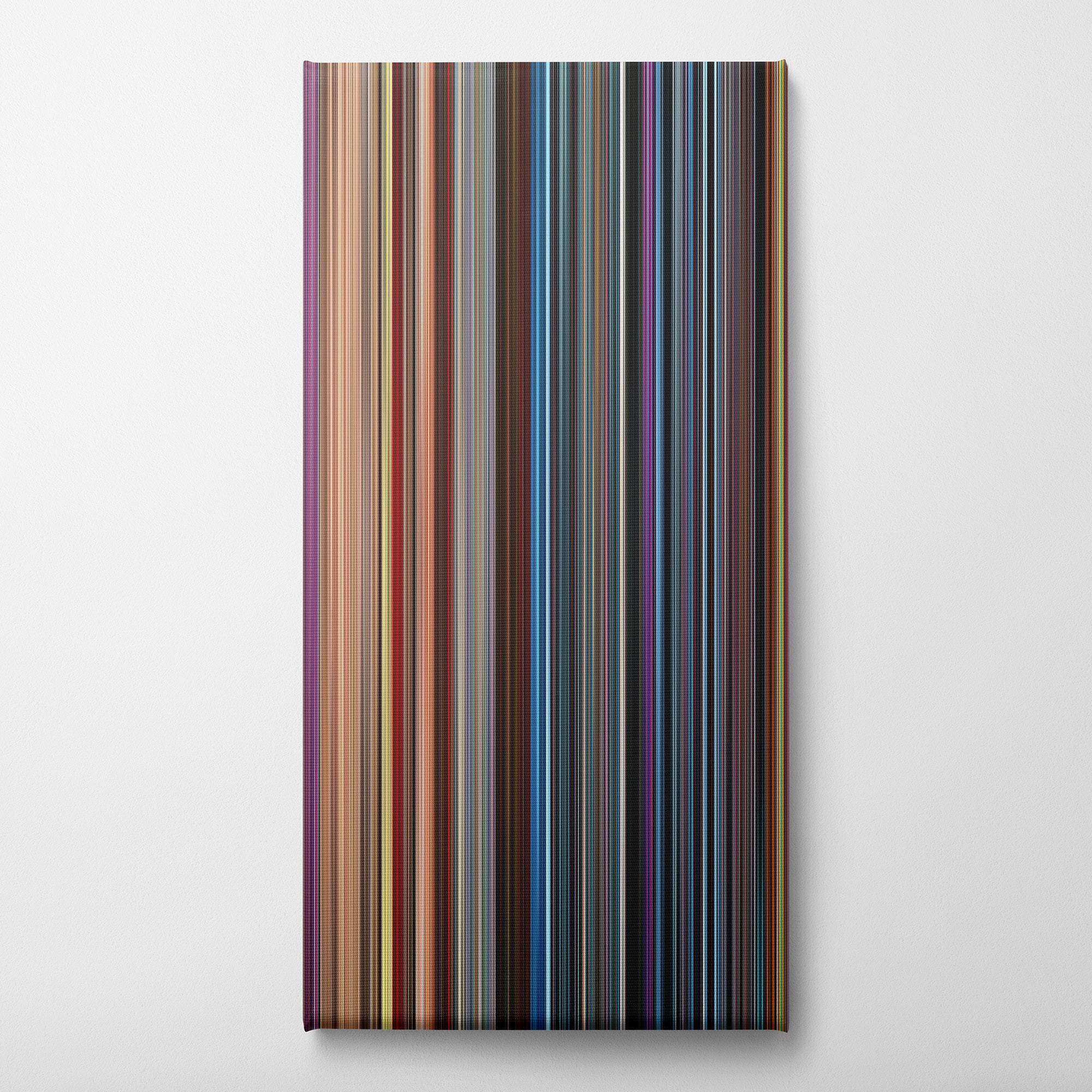 Doctor Strange in the Multiverse of Madness (2022) CineSpectrum Color Spectrum Canvas Print - Vertical on Wall