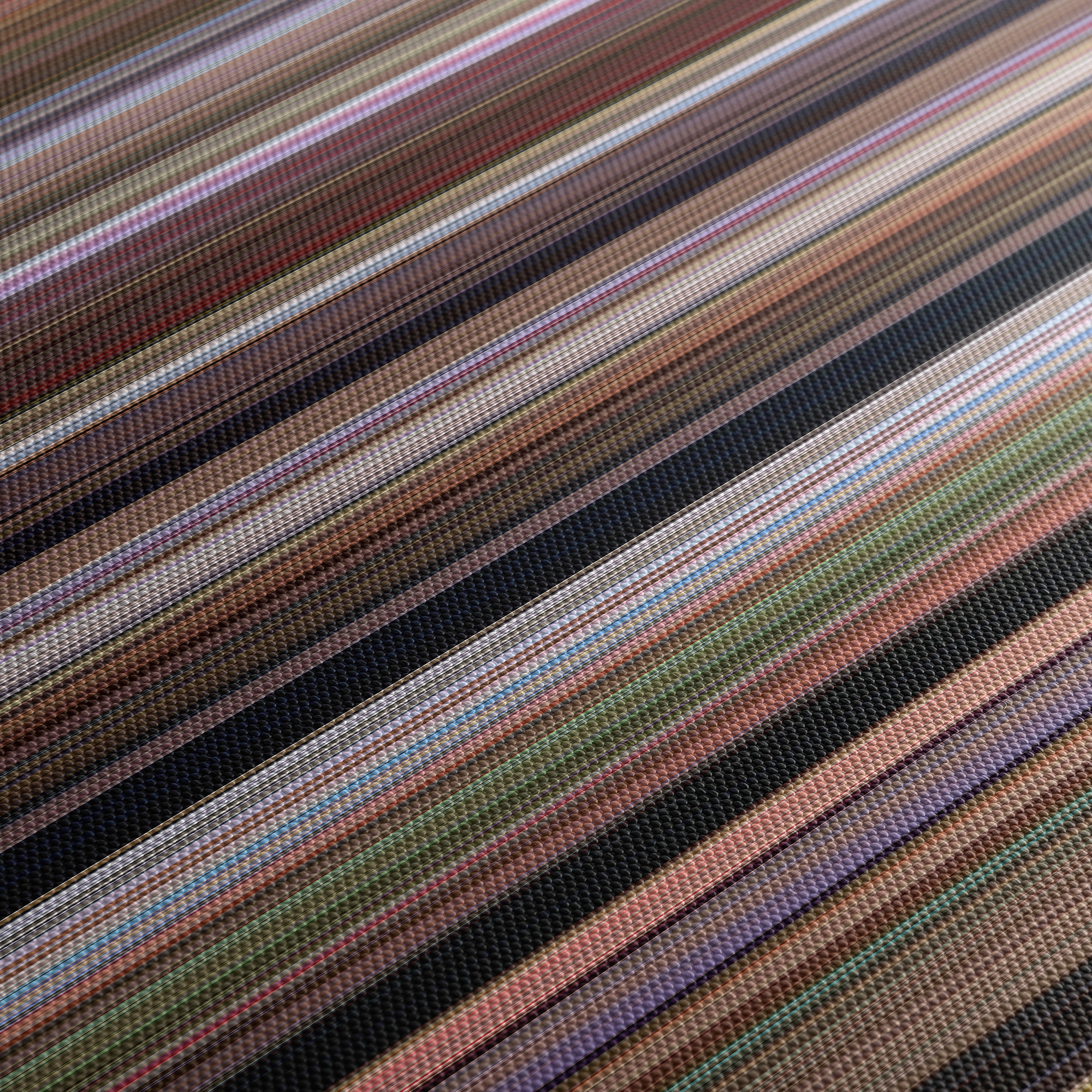 Dr No (1962) CineSpectrum Color Spectrum Canvas Print - Close Up of Middle of Print