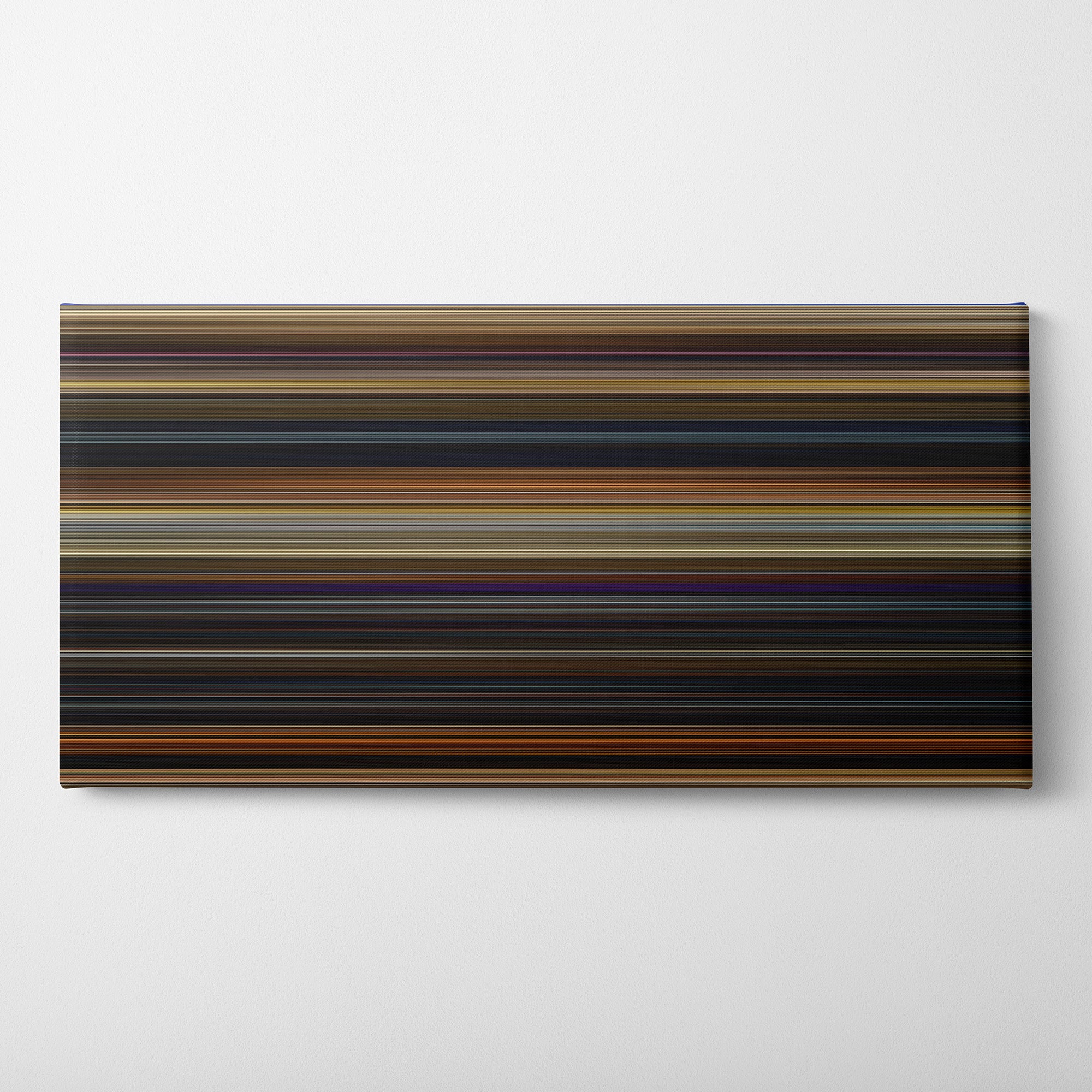 Dumbo (2019) CineSpectrum Color Spectrum Canvas Print - Horizontal on Wall