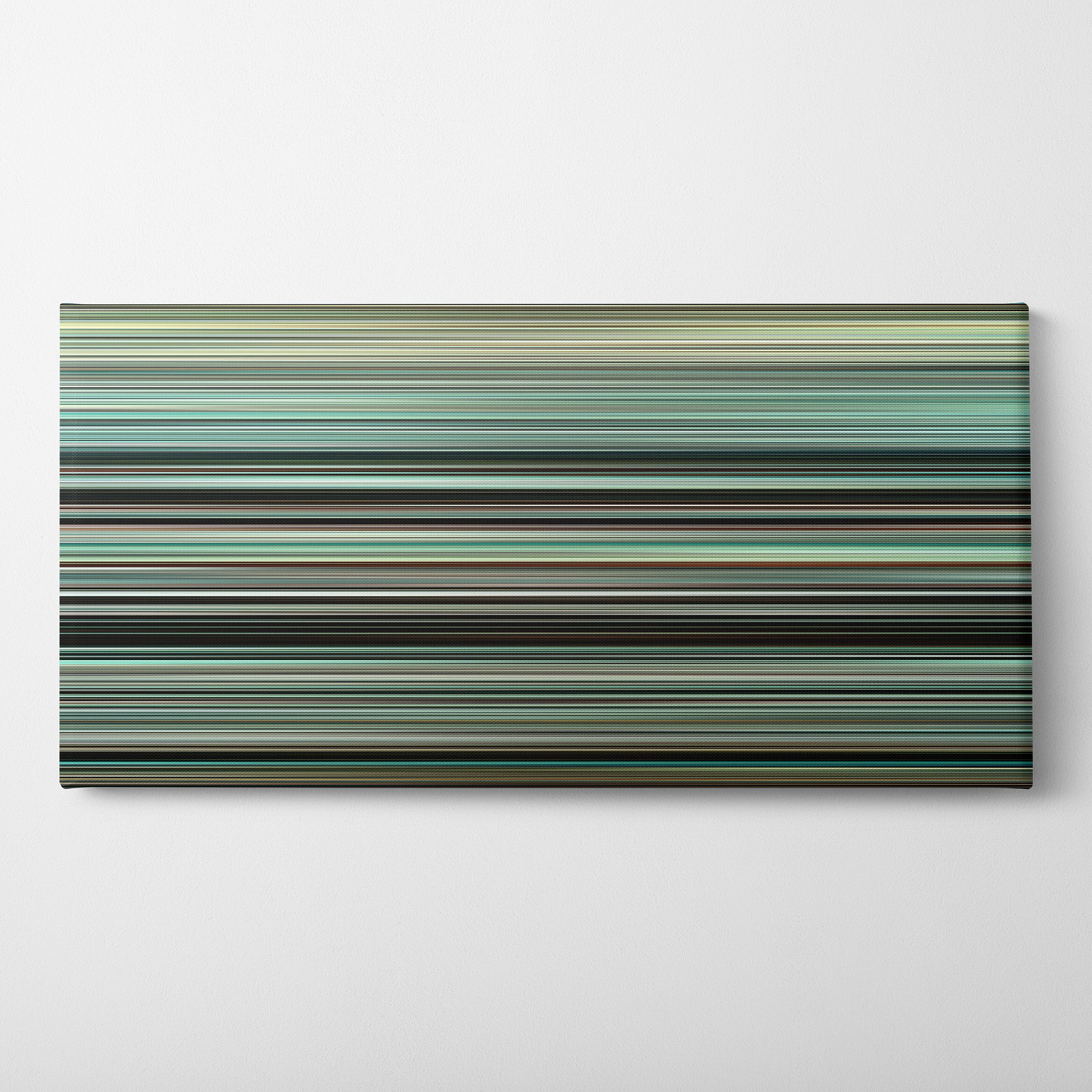 Dunkirk (2017) CineSpectrum Color Spectrum Canvas Print - Horizontal on Wall