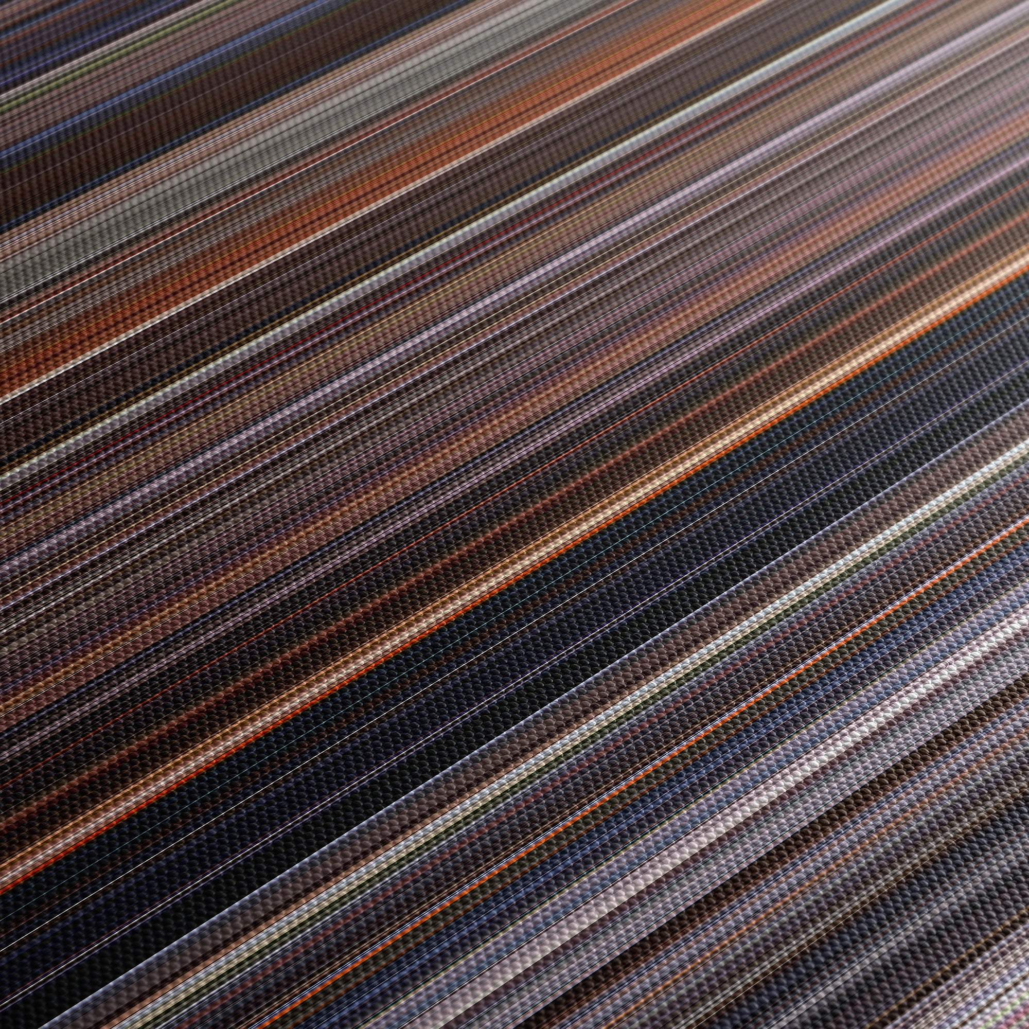 E.T. the Extra Terrestrial (1982) CineSpectrum Color Spectrum Canvas Print - Close Up of Middle of Print
