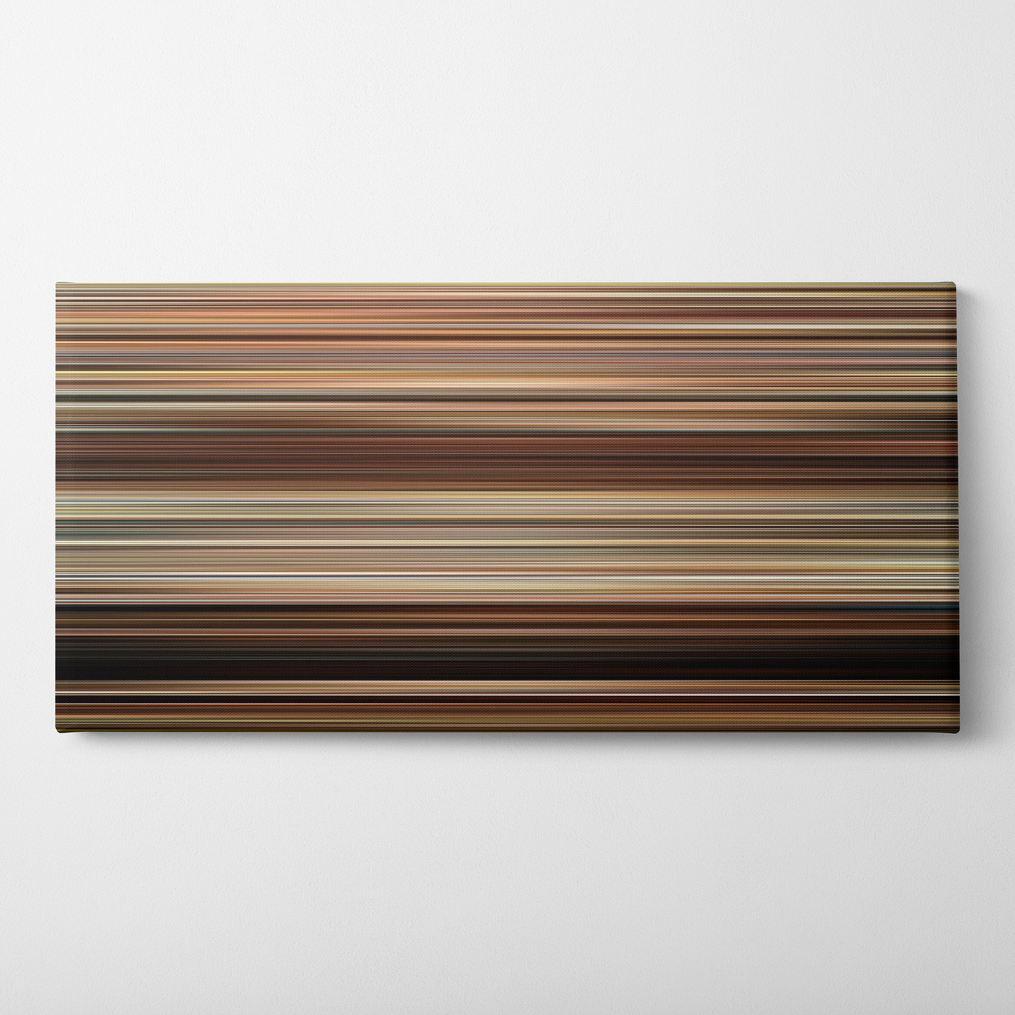 Easy A (2010) CineSpectrum Color Spectrum Canvas Print - Horizontal on Wall