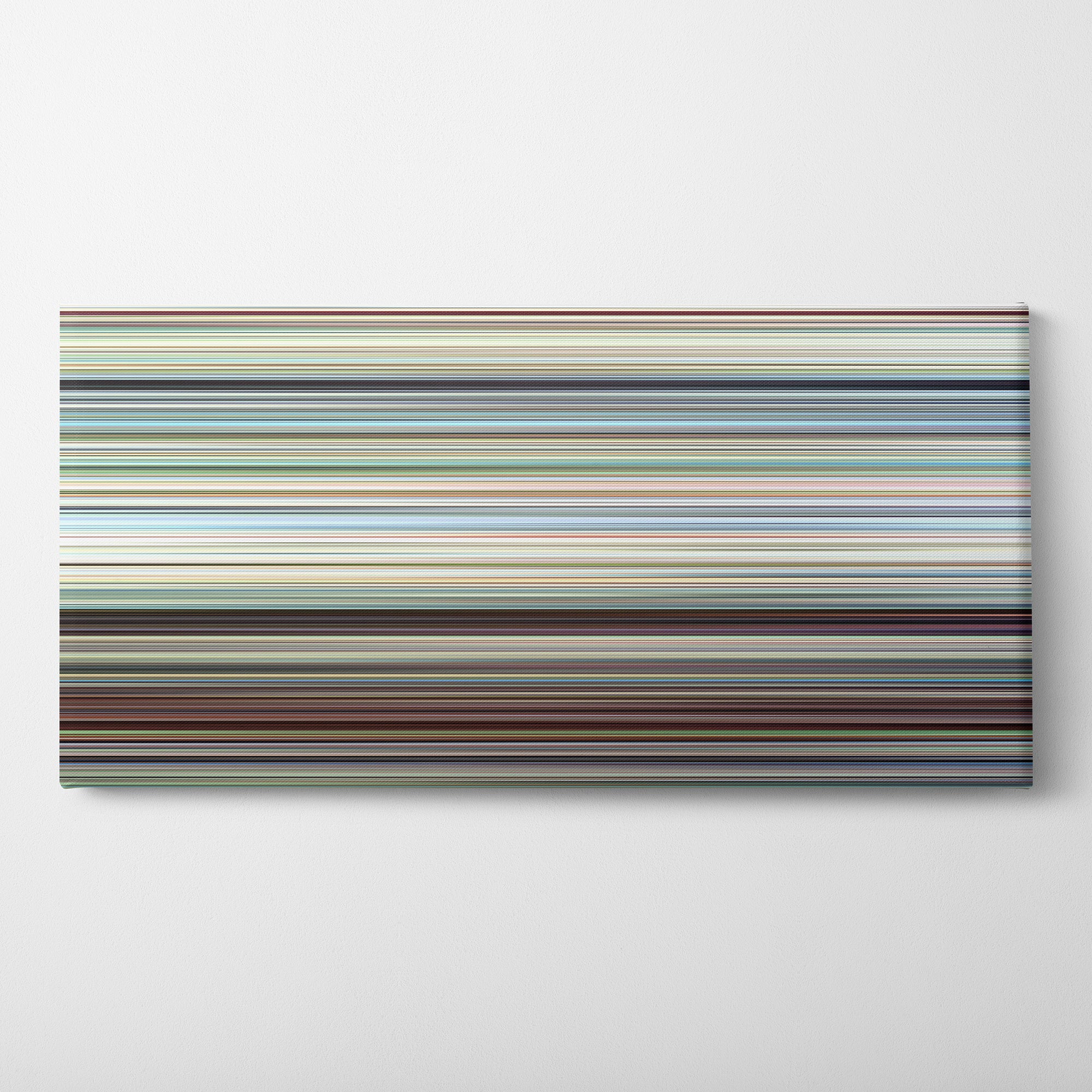 El Topo (1970) CineSpectrum Color Spectrum Canvas Print - Horizontal on Wall