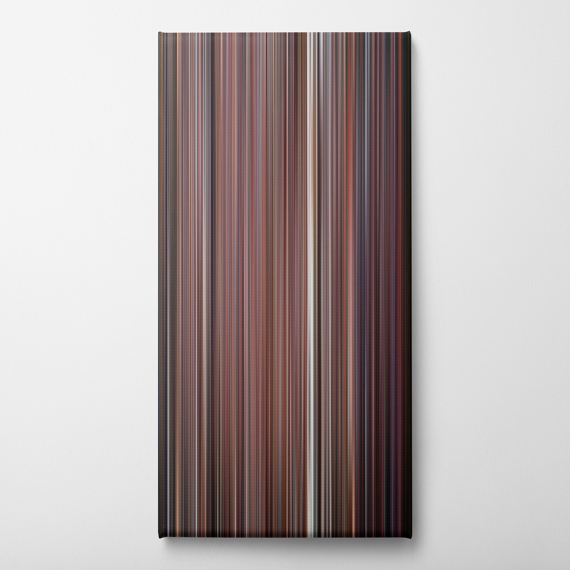 Empire Records (1995) CineSpectrum Color Spectrum Canvas Print - Vertical on Wall