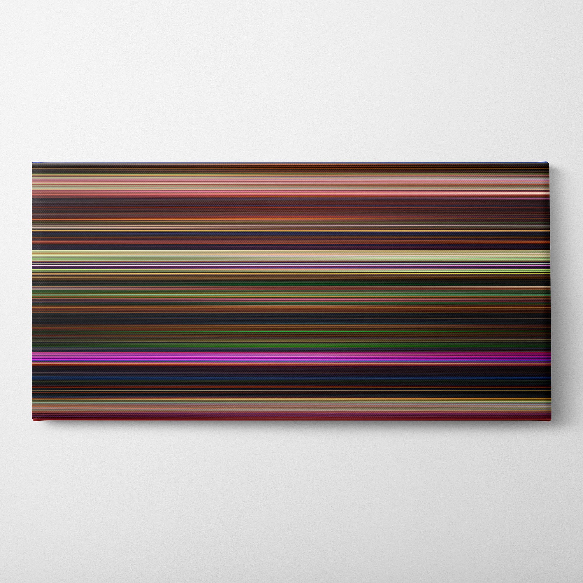 Encanto (2021) CineSpectrum Color Spectrum Canvas Print - Horizontal on Wall