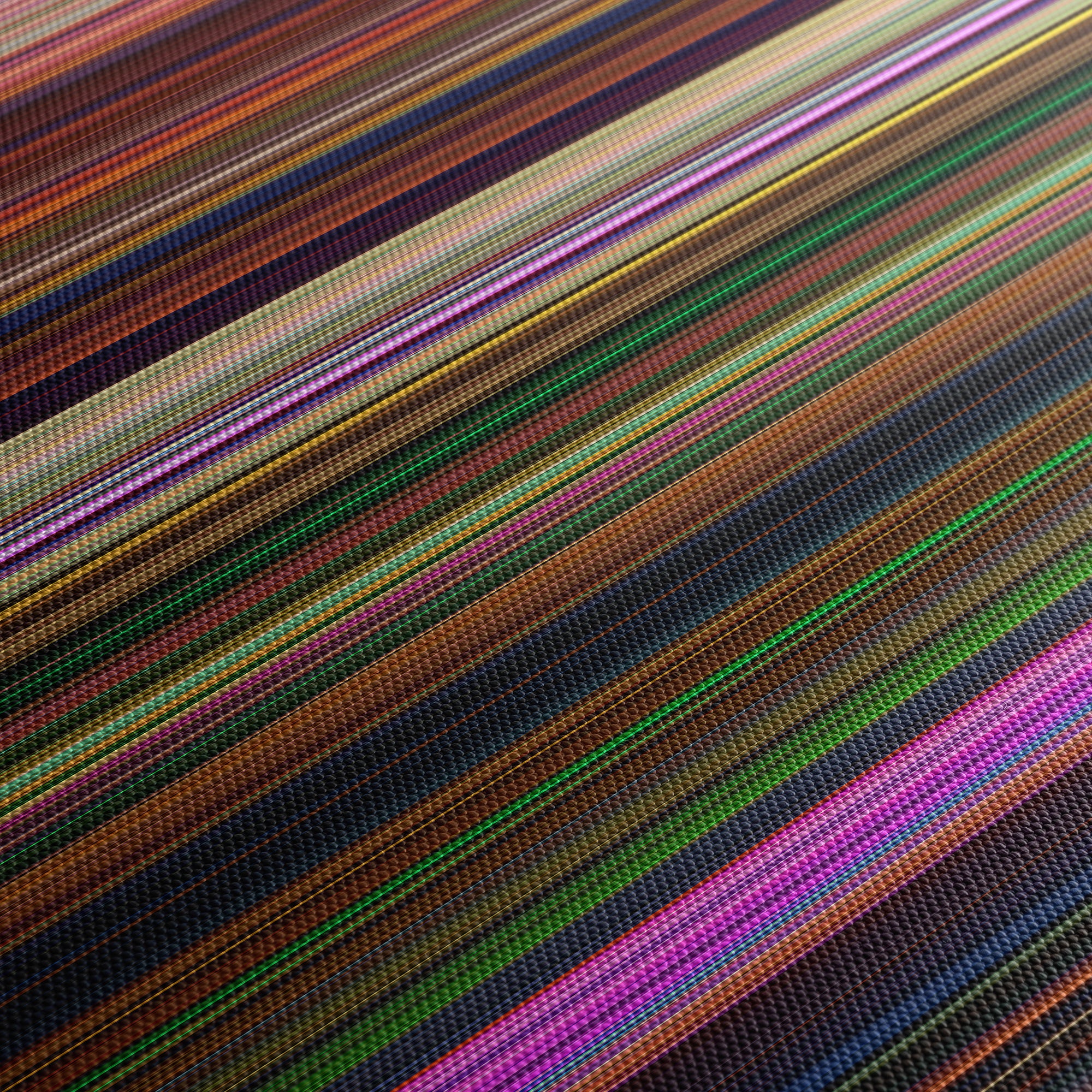 Encanto (2021) CineSpectrum Color Spectrum Canvas Print - Close Up of Middle of Print