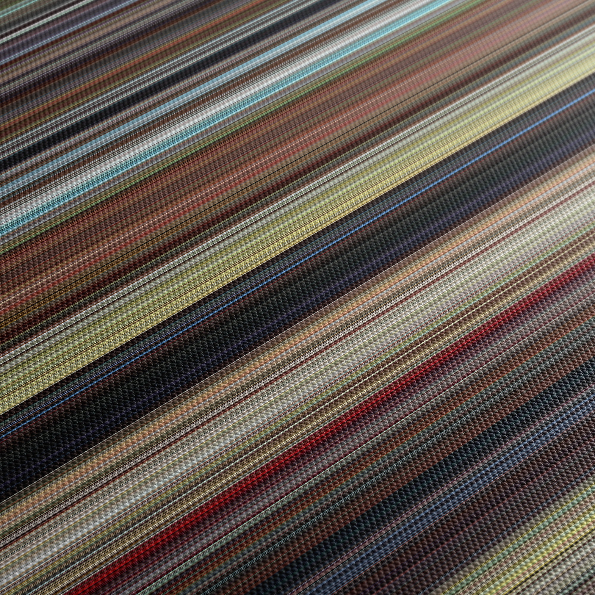 Enter the Dragon (1973) CineSpectrum Color Spectrum Canvas Print - Close Up of Middle of Print