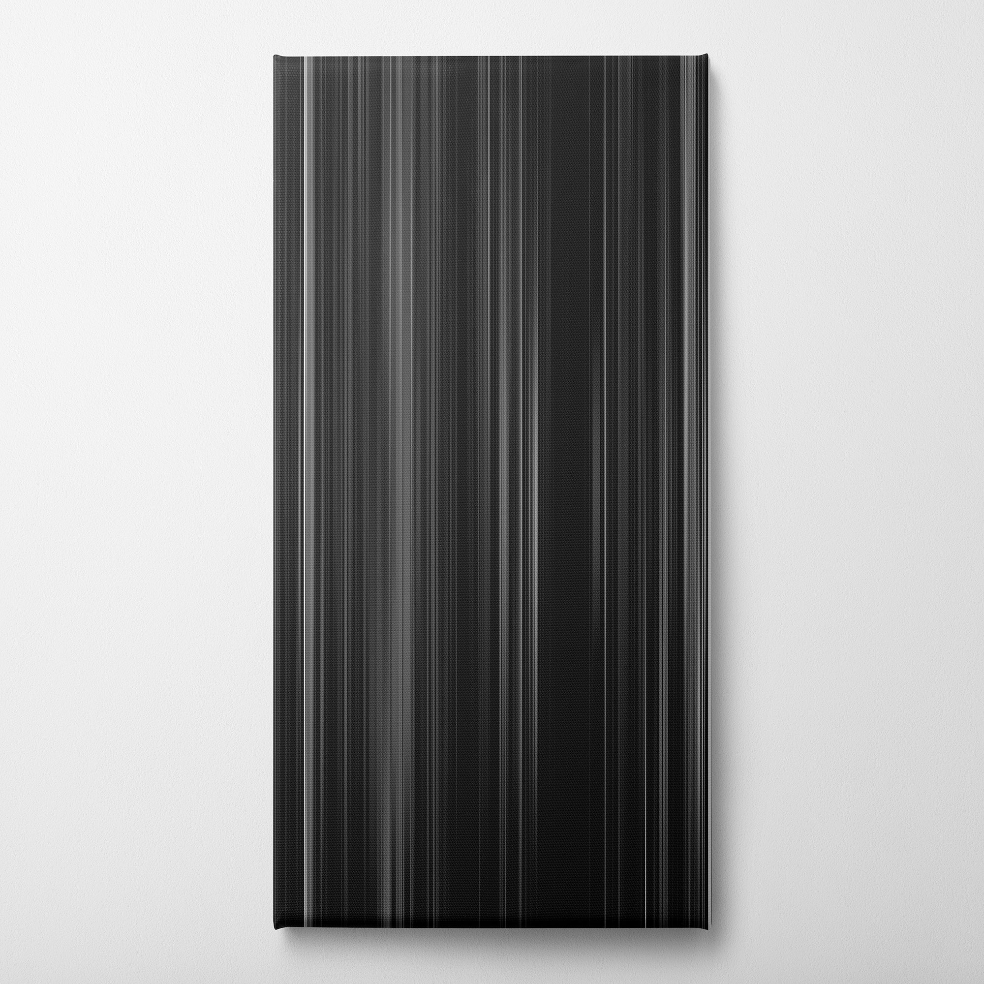 Eraserhead (1977) CineSpectrum Color Spectrum Canvas Print - Vertical on Wall