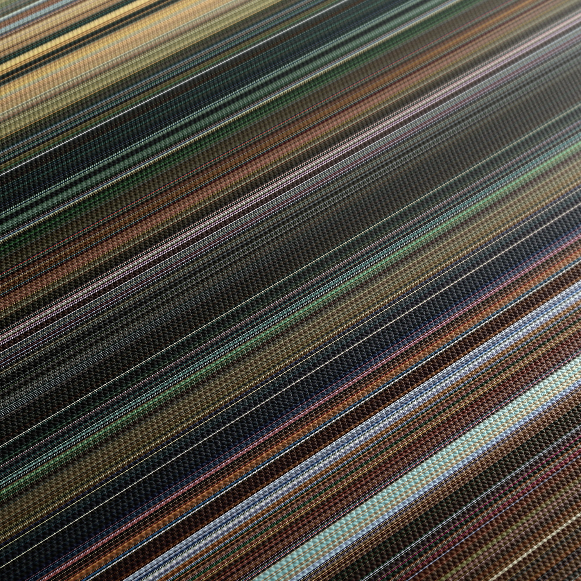 Everything Everywhere All at Once (2022) CineSpectrum Color Spectrum Canvas Print - Close Up of Middle of Print