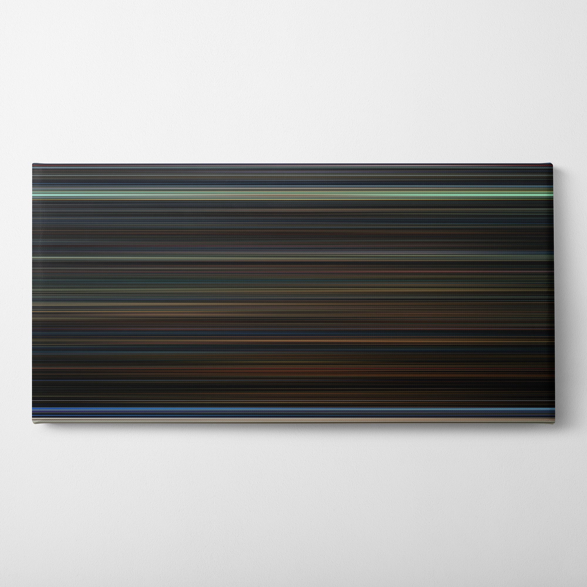 Evil Dead II (1987) CineSpectrum Color Spectrum Canvas Print - Horizontal on Wall