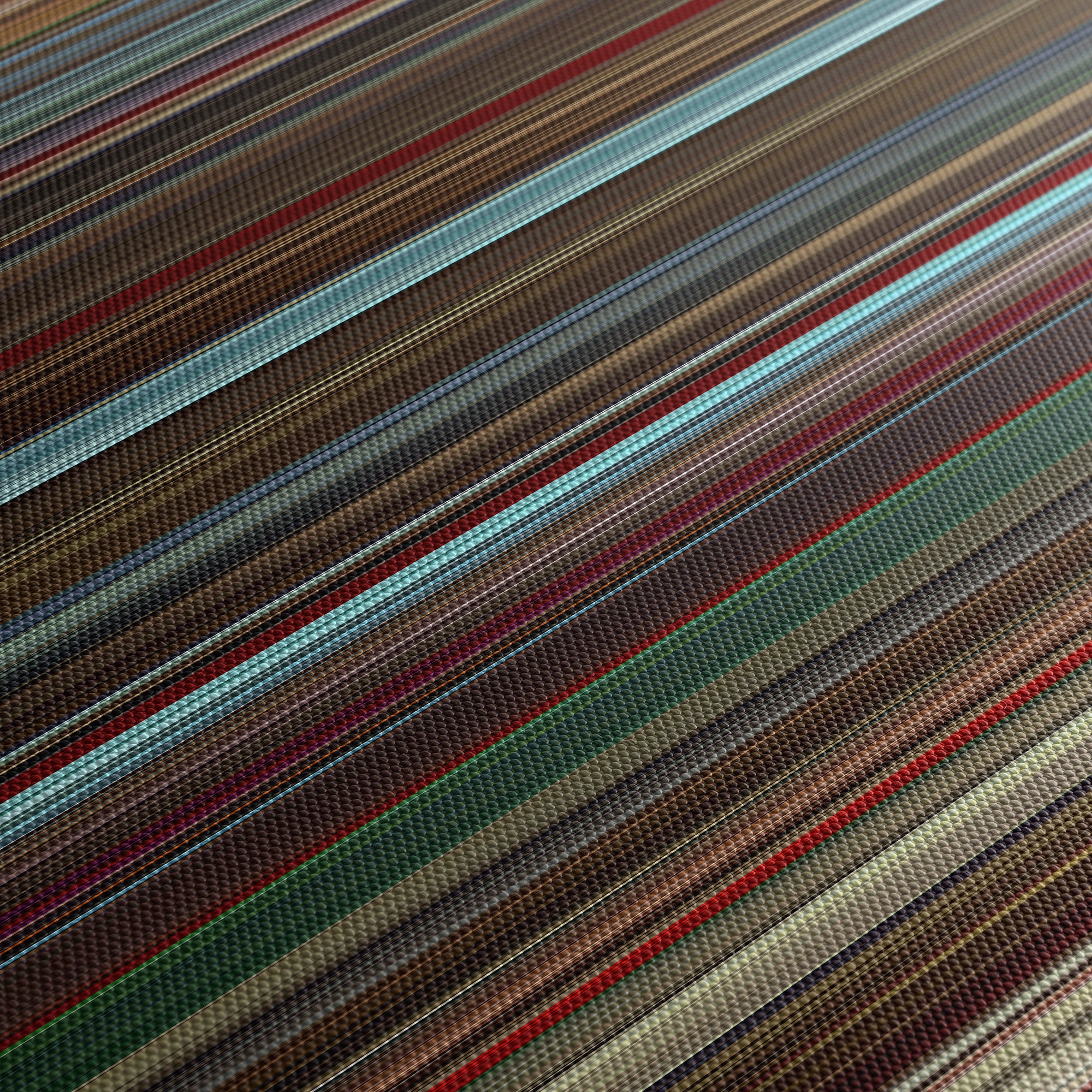 Ex Machina (2015) CineSpectrum Color Spectrum Canvas Print - Close Up of Middle of Print