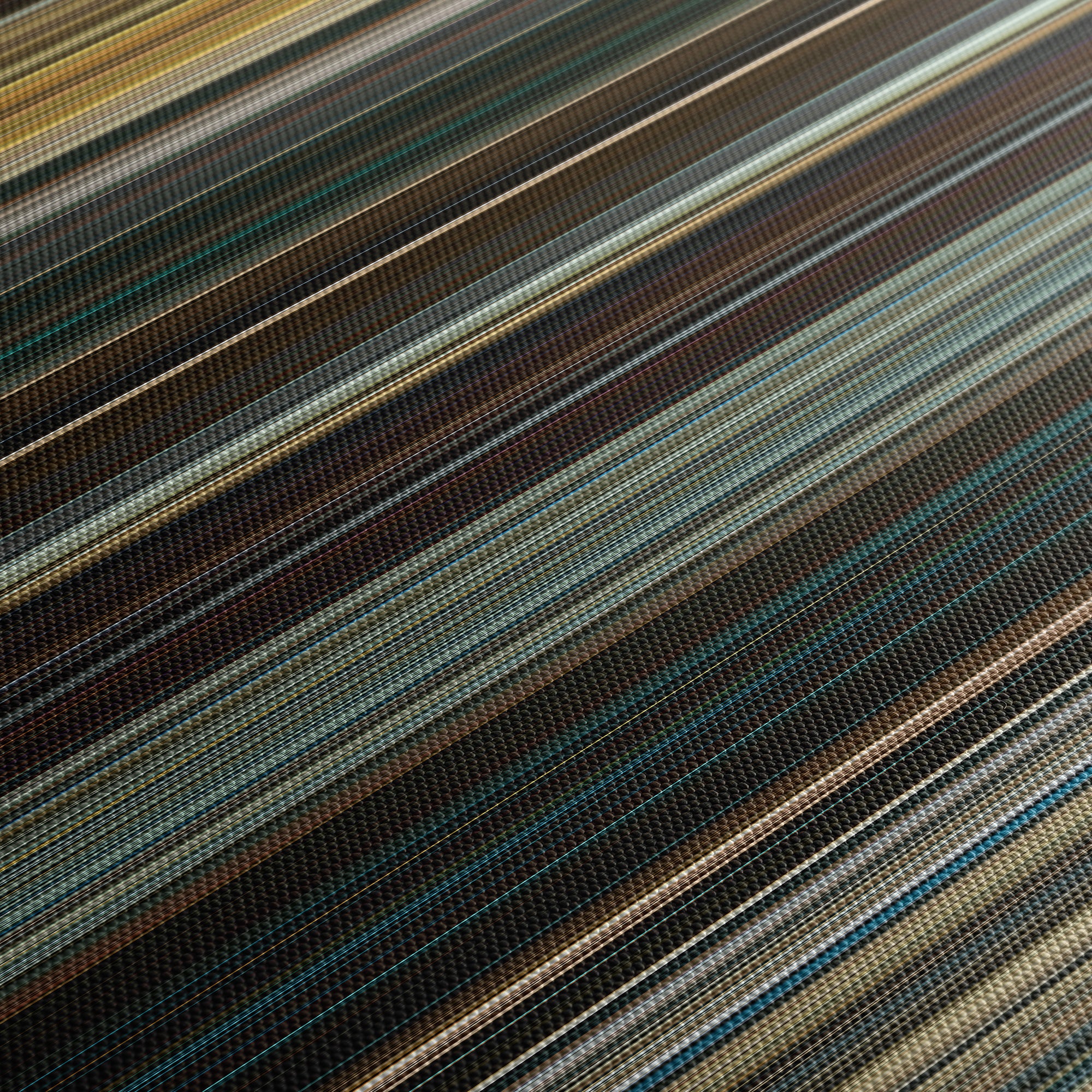 F9 (2021) CineSpectrum Color Spectrum Canvas Print - Close Up of Middle of Print
