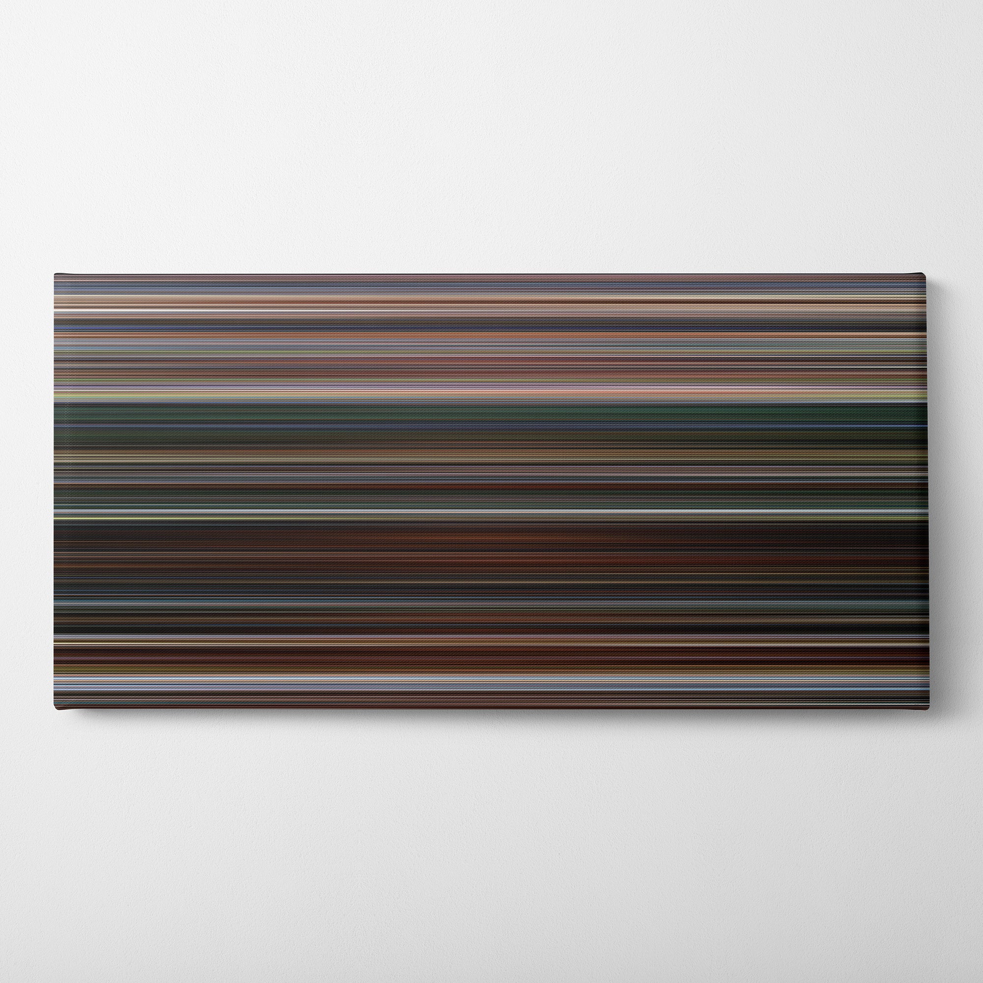 Face Off (1997) CineSpectrum Color Spectrum Canvas Print - Horizontal on Wall