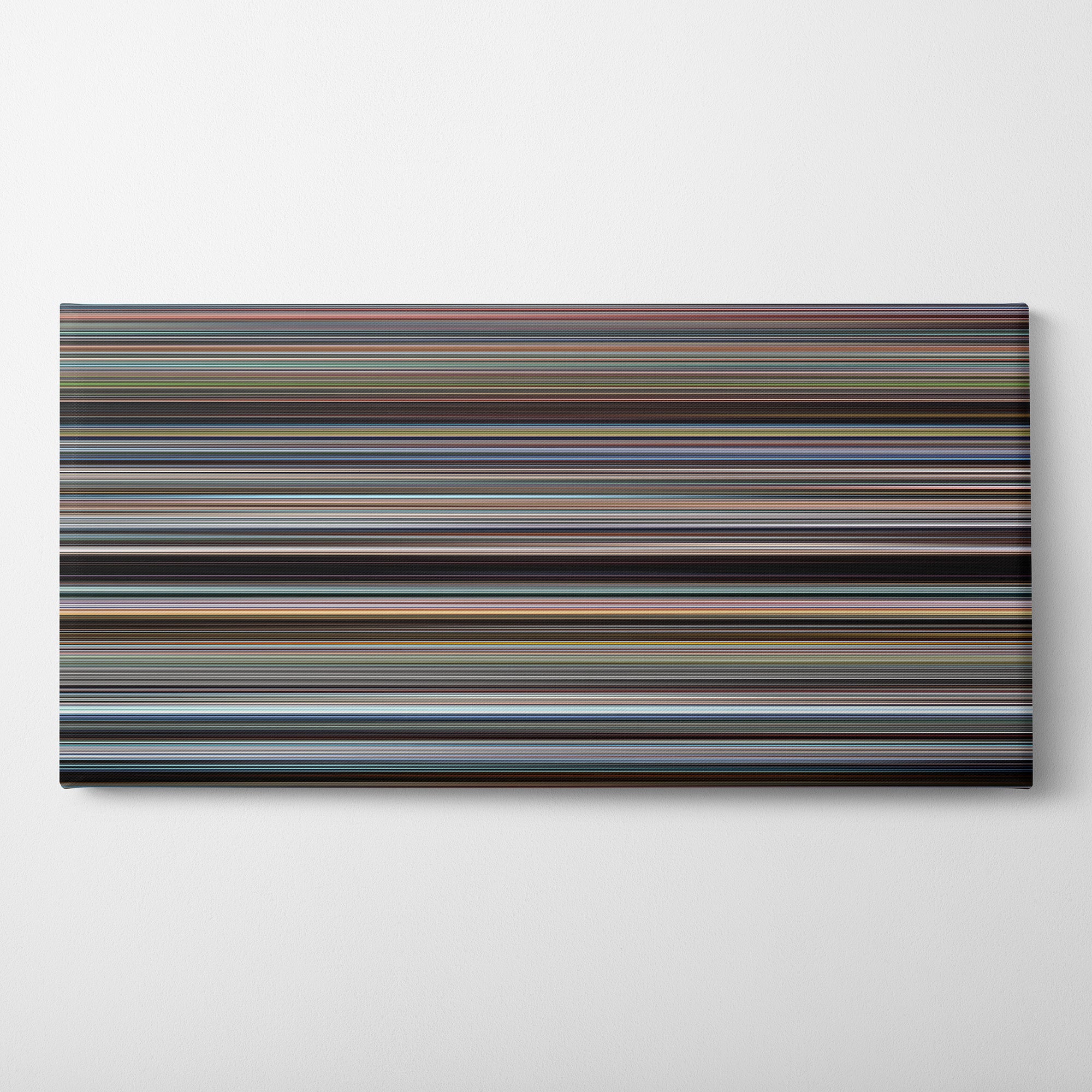 Faces of Death (1978) CineSpectrum Color Spectrum Canvas Print - Horizontal on Wall