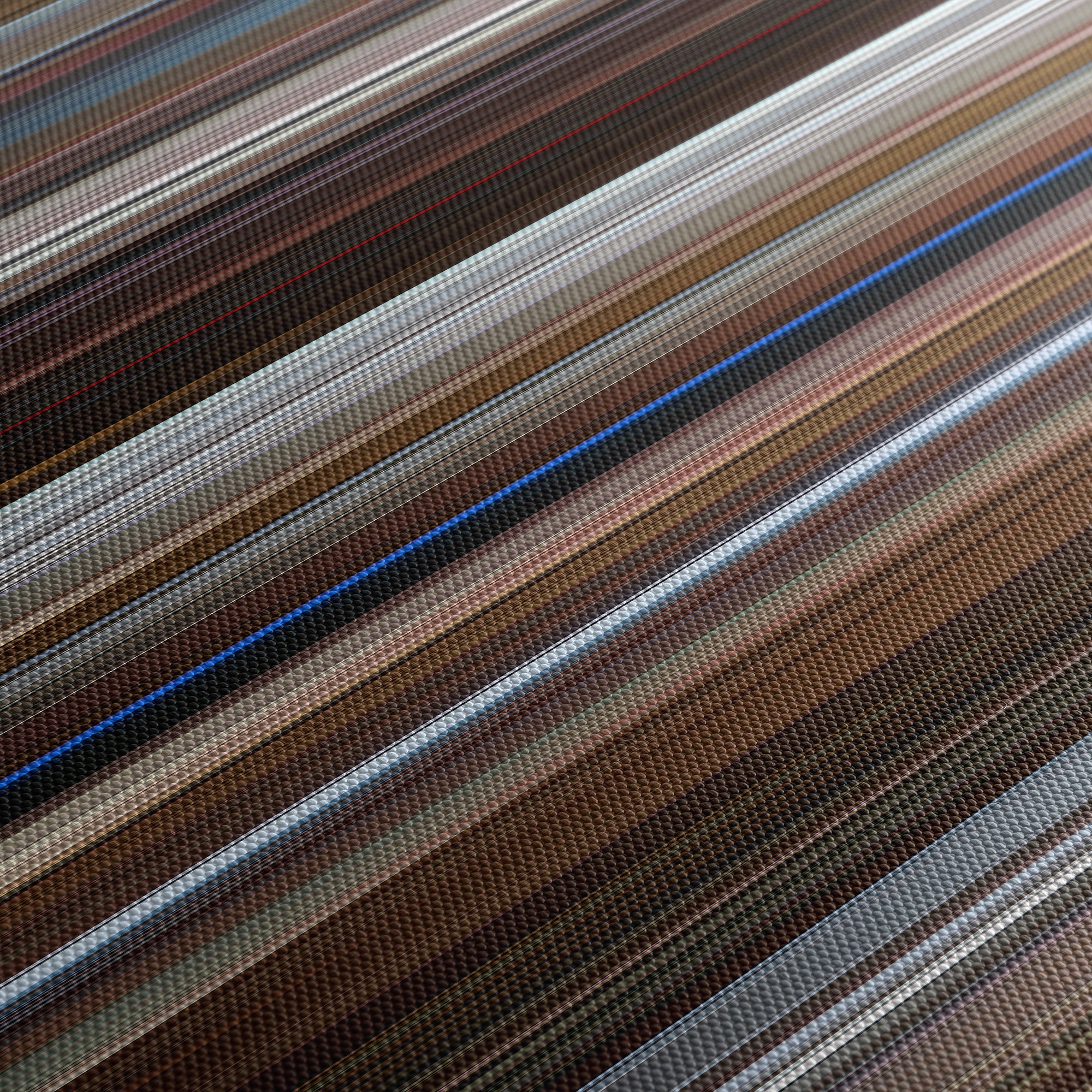 Fargo (1996) CineSpectrum Color Spectrum Canvas Print - Close Up of Middle of Print