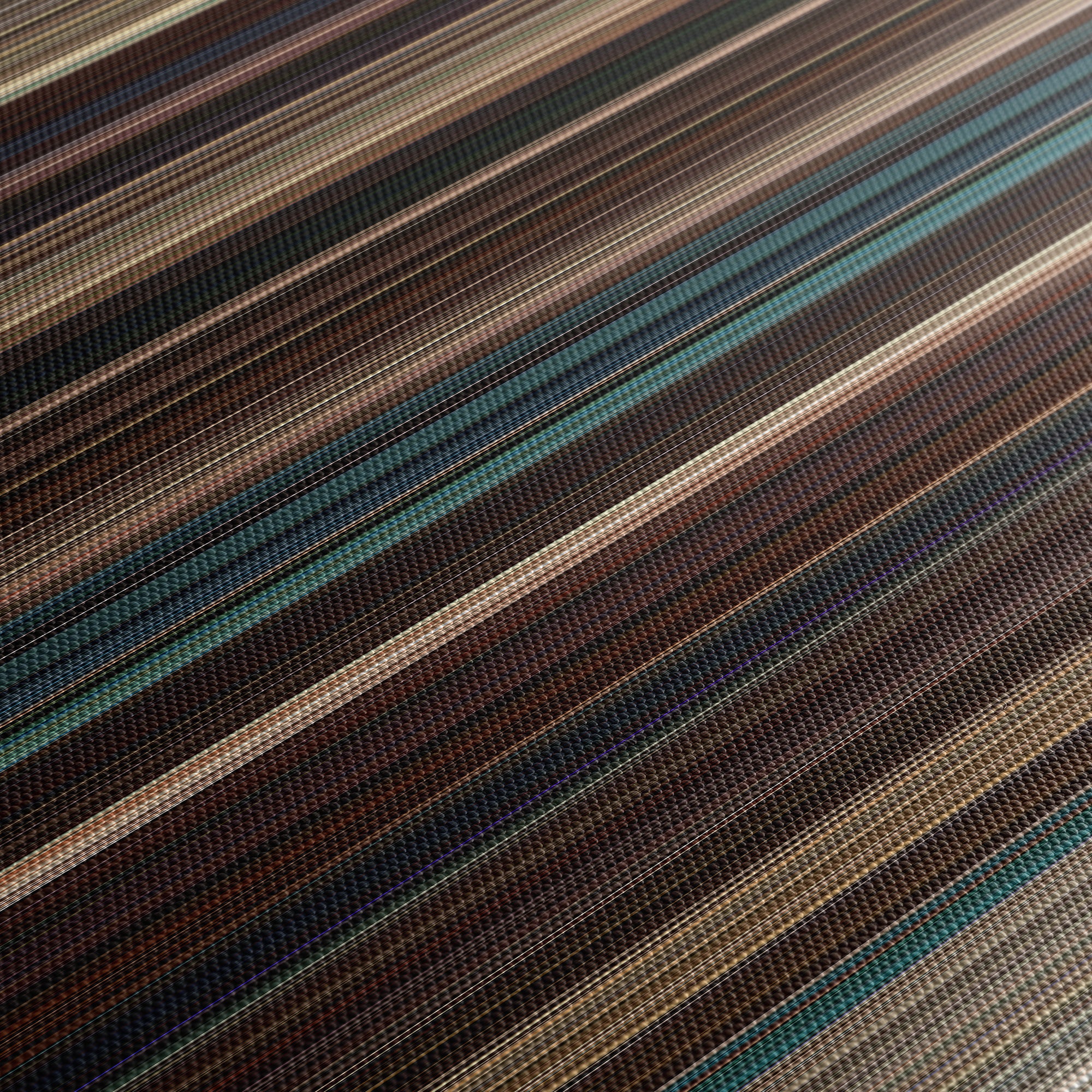 Fast Five (2011) CineSpectrum Color Spectrum Canvas Print - Close Up of Middle of Print