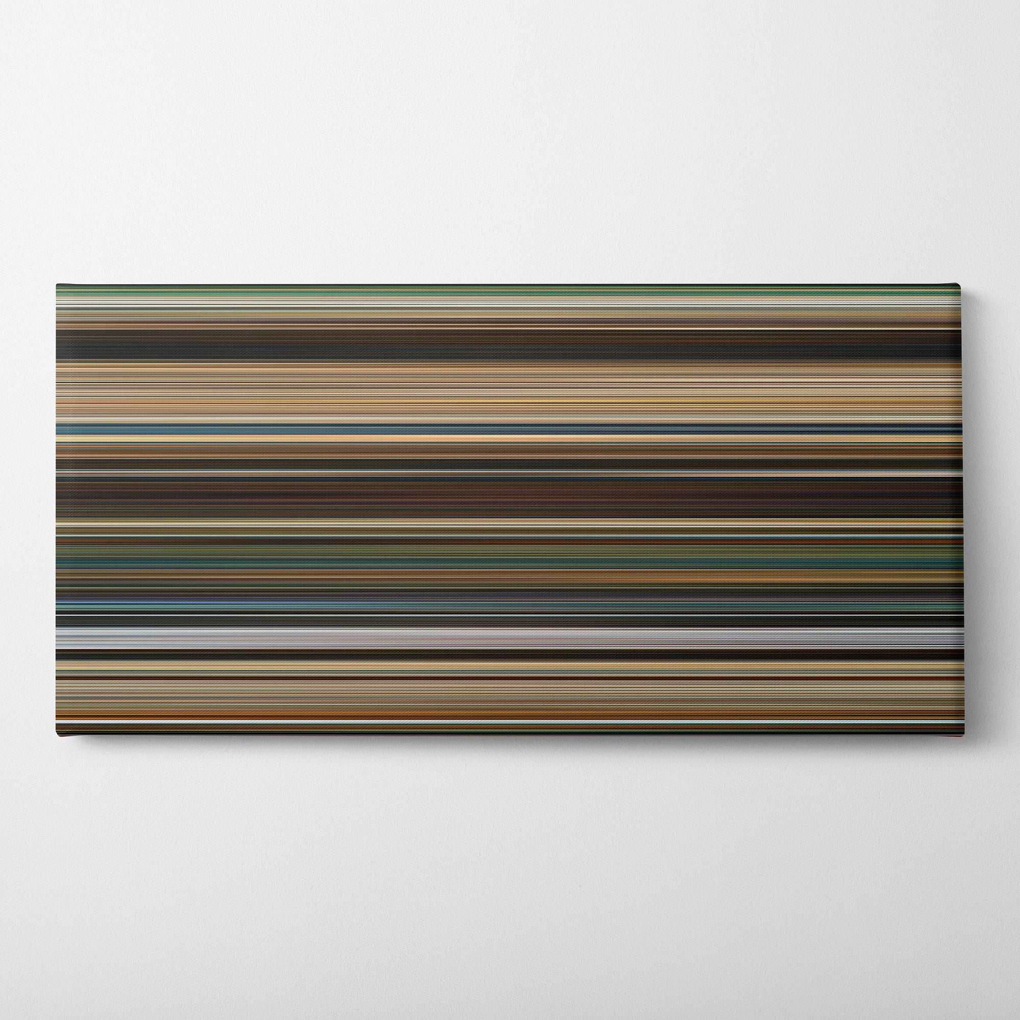 Fast X (2023) CineSpectrum Color Spectrum Canvas Print - Horizontal on Wall