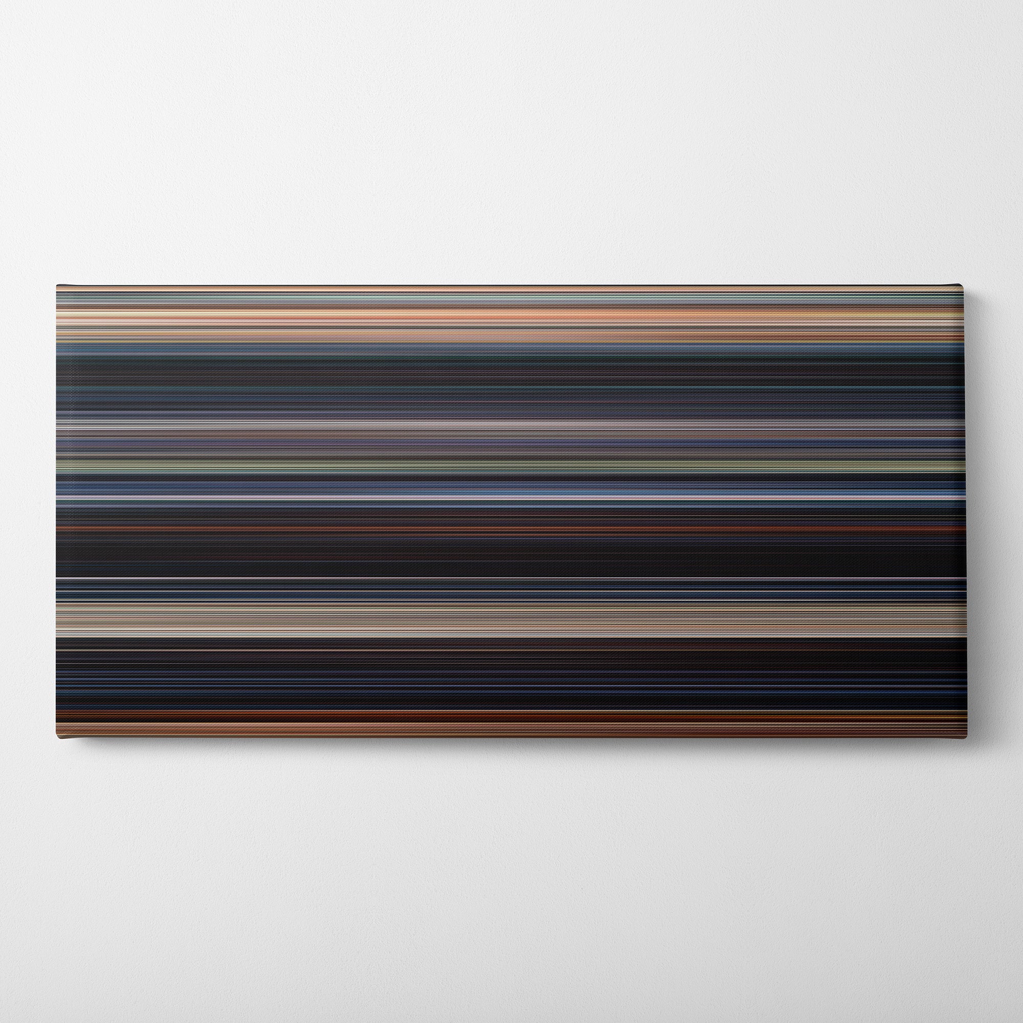 Fast & Furious 6 (2013) CineSpectrum Color Spectrum Canvas Print - Horizontal on Wall