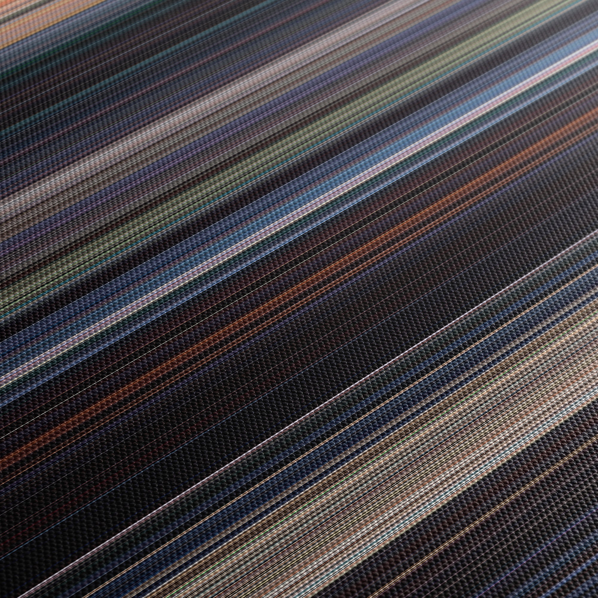 Fast & Furious 6 (2013) CineSpectrum Color Spectrum Canvas Print - Close Up of Middle of Print