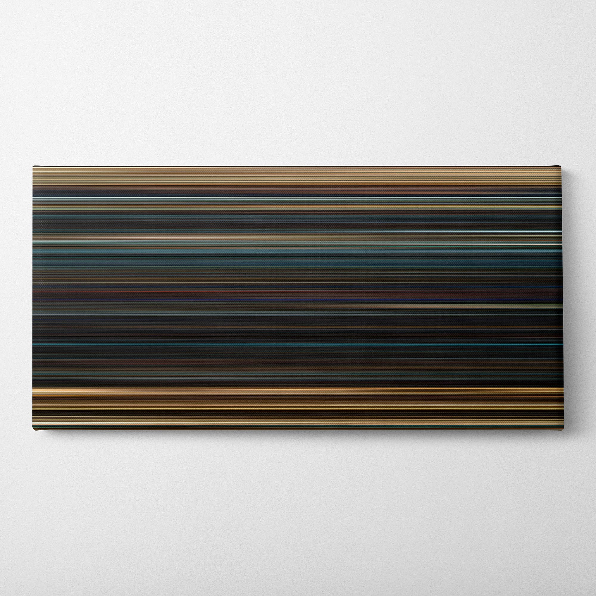 Fast and Furious (2009) CineSpectrum Color Spectrum Canvas Print - Horizontal on Wall