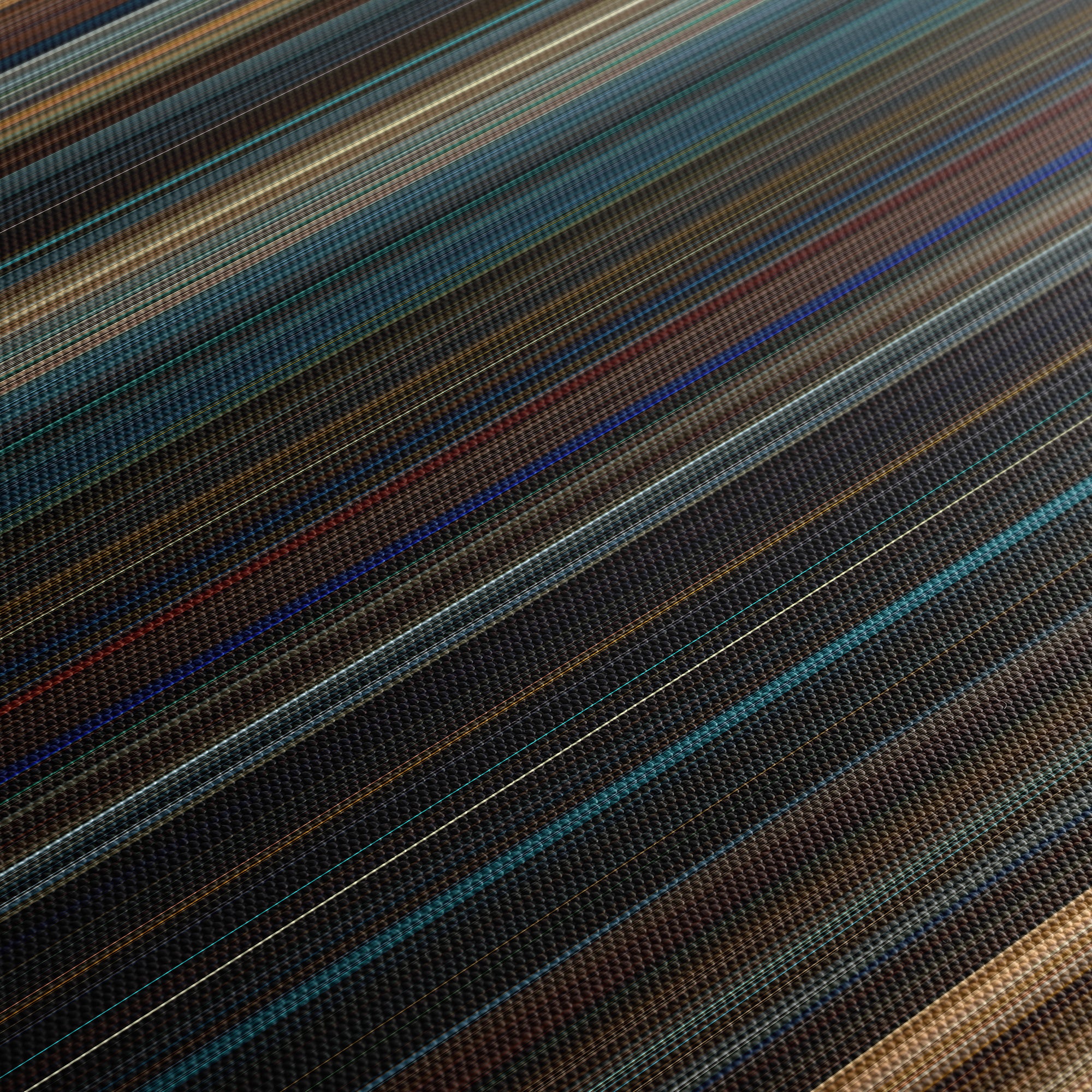 Fast and Furious (2009) CineSpectrum Color Spectrum Canvas Print - Close Up of Middle of Print
