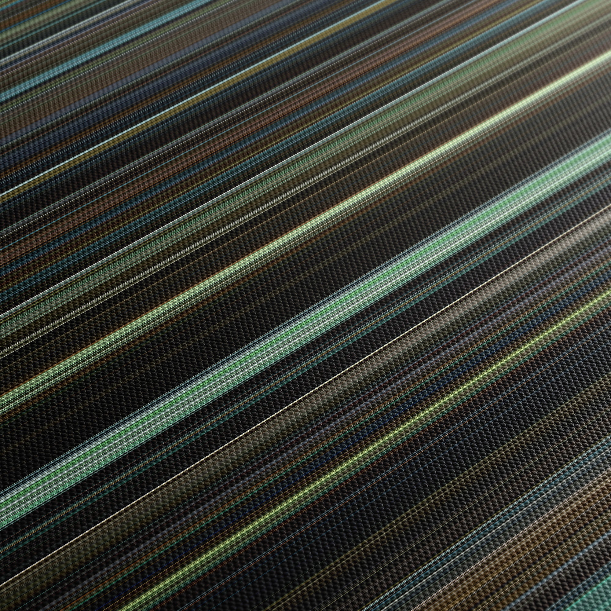 Fight Club (1999) CineSpectrum Color Spectrum Canvas Print - Close Up of Middle of Print