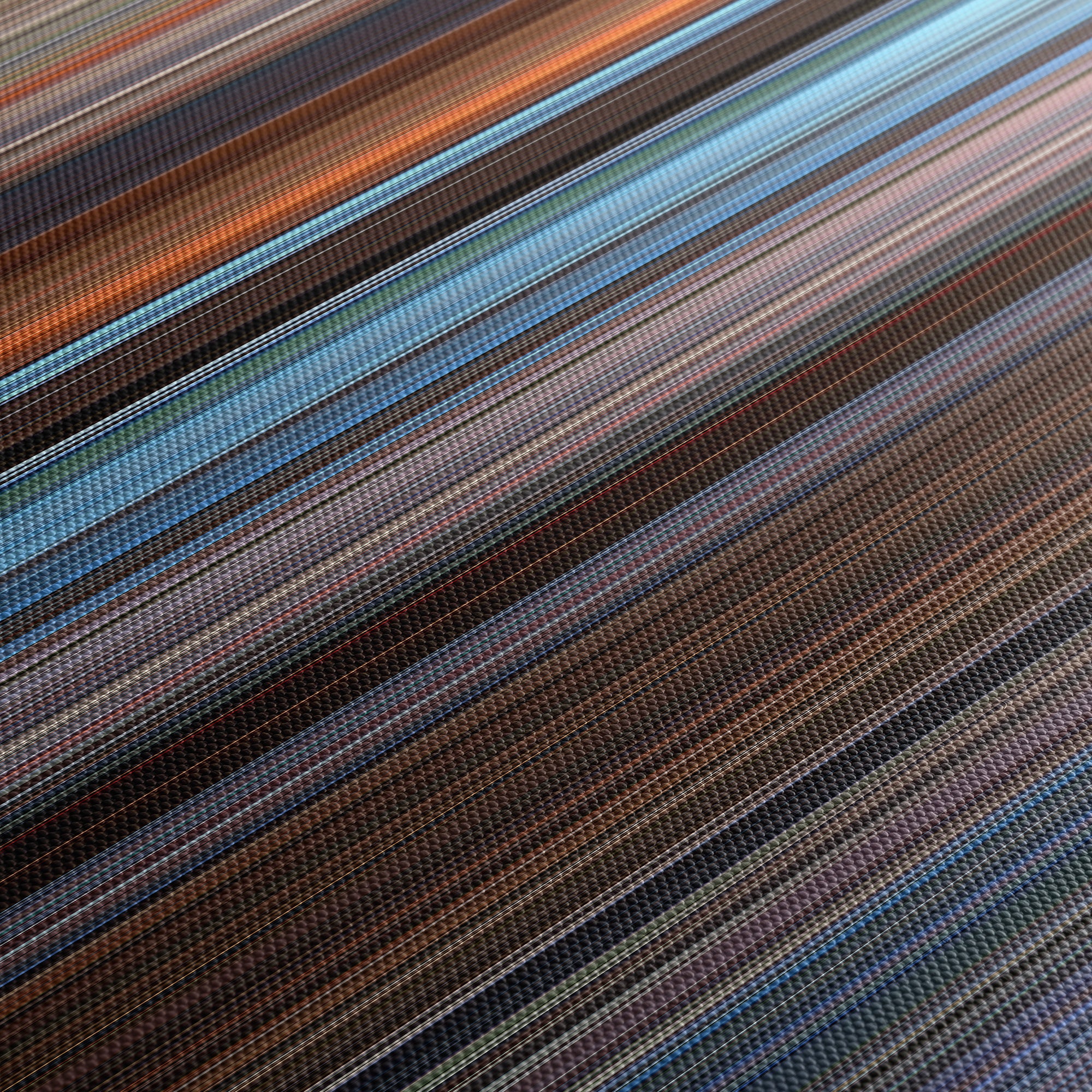 Final Destination 2 (2003) CineSpectrum Color Spectrum Canvas Print - Close Up of Middle of Print