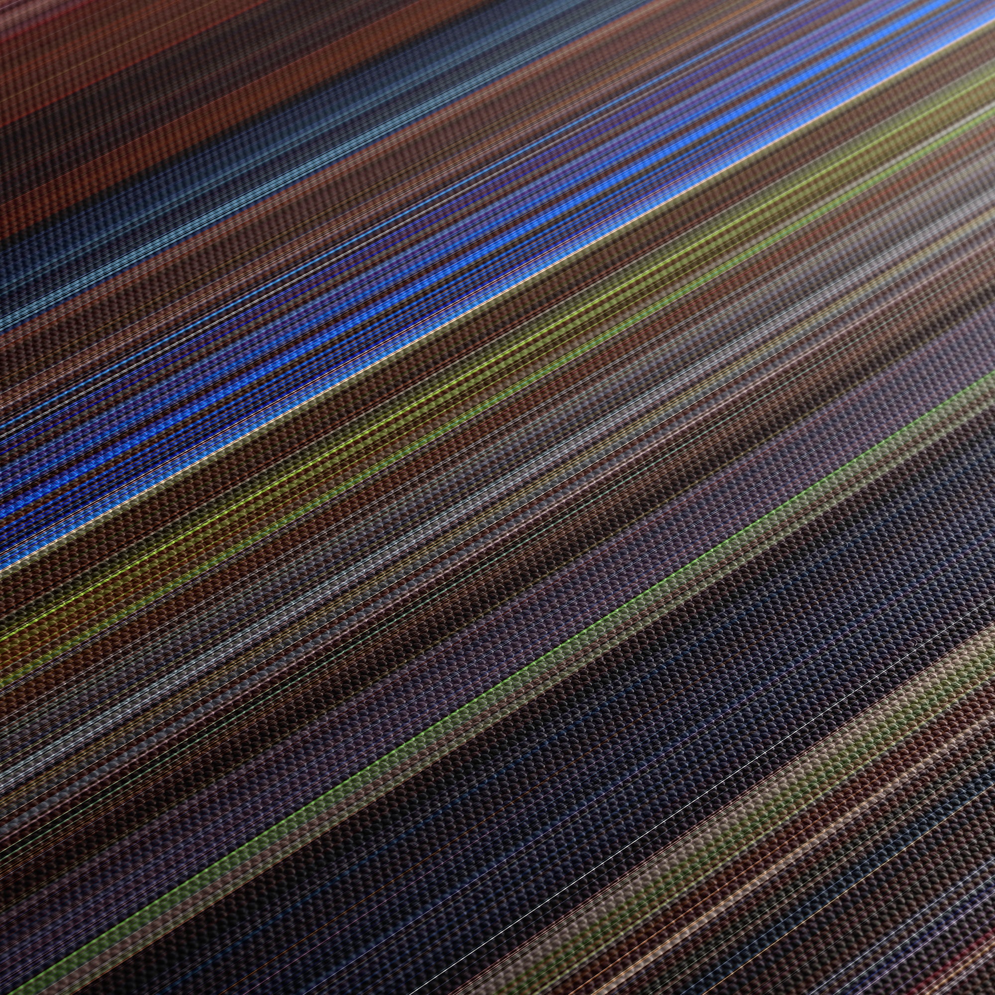 Final Destination 3 (2006) CineSpectrum Color Spectrum Canvas Print - Close Up of Middle of Print