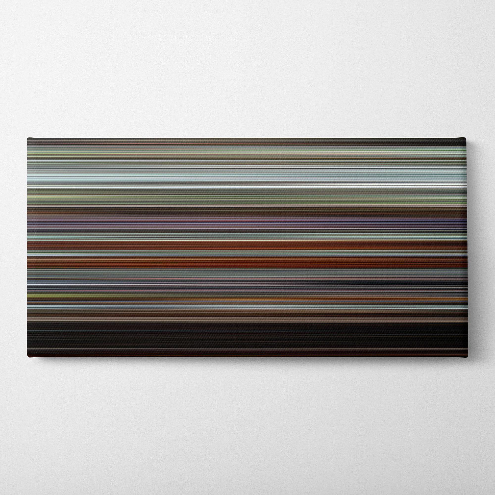 Final Destination 5 (2011) CineSpectrum Color Spectrum Canvas Print - Horizontal on Wall