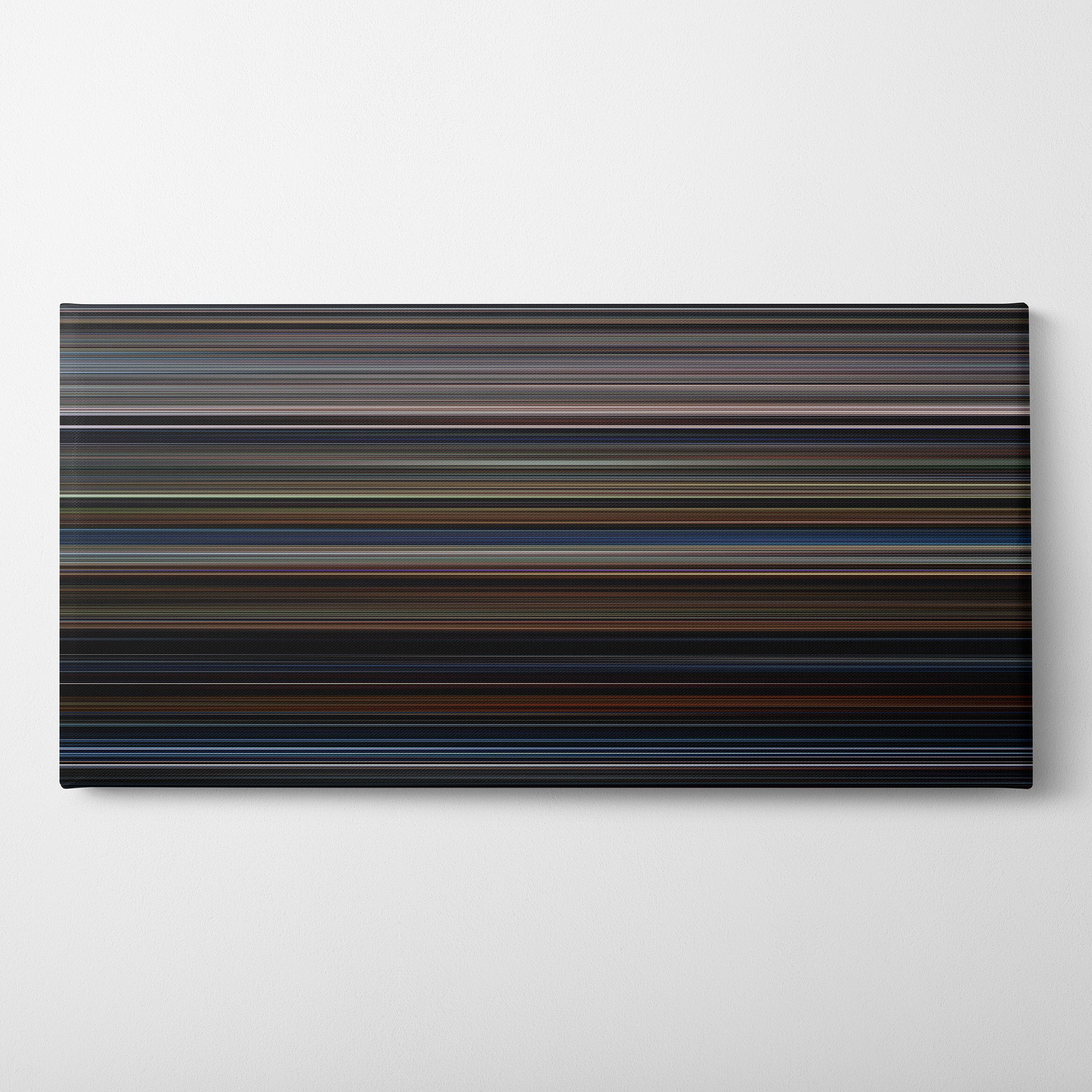 Final Destination (2000) CineSpectrum Color Spectrum Canvas Print - Horizontal on Wall