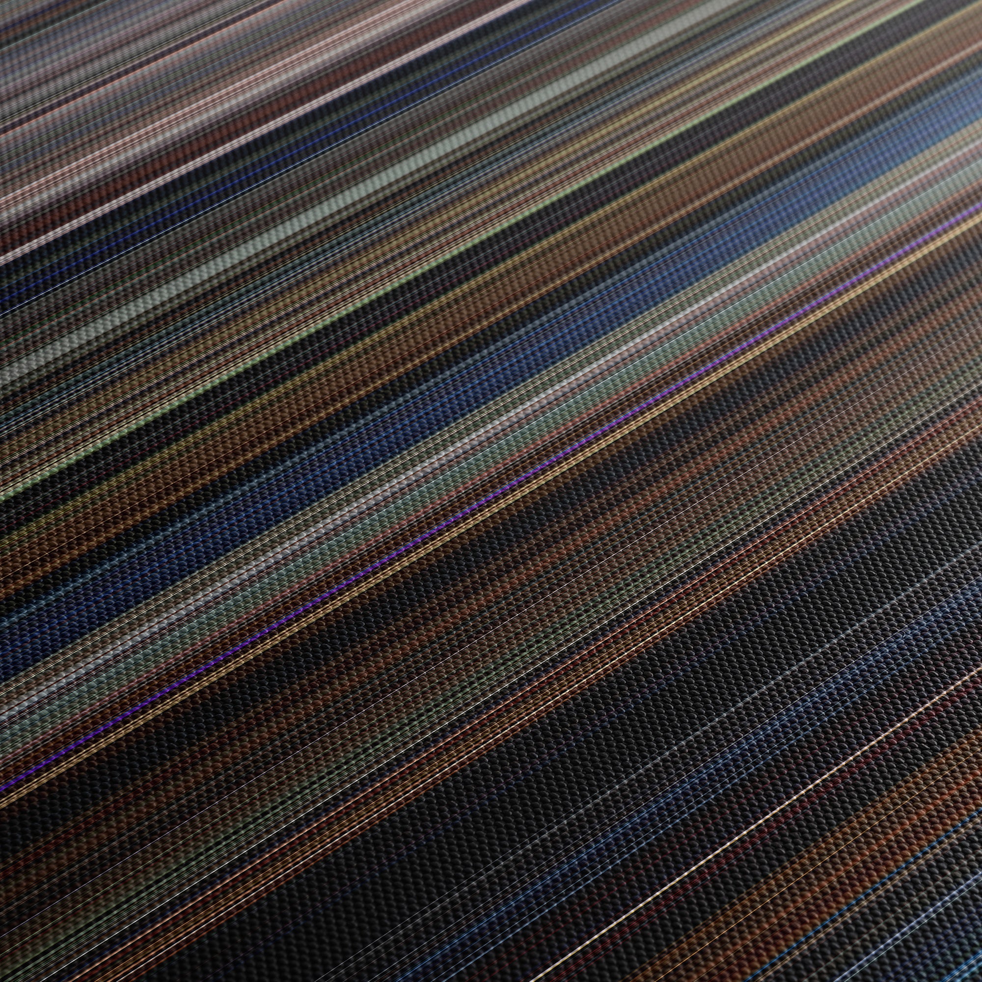 Final Destination (2000) CineSpectrum Color Spectrum Canvas Print - Close Up of Middle of Print